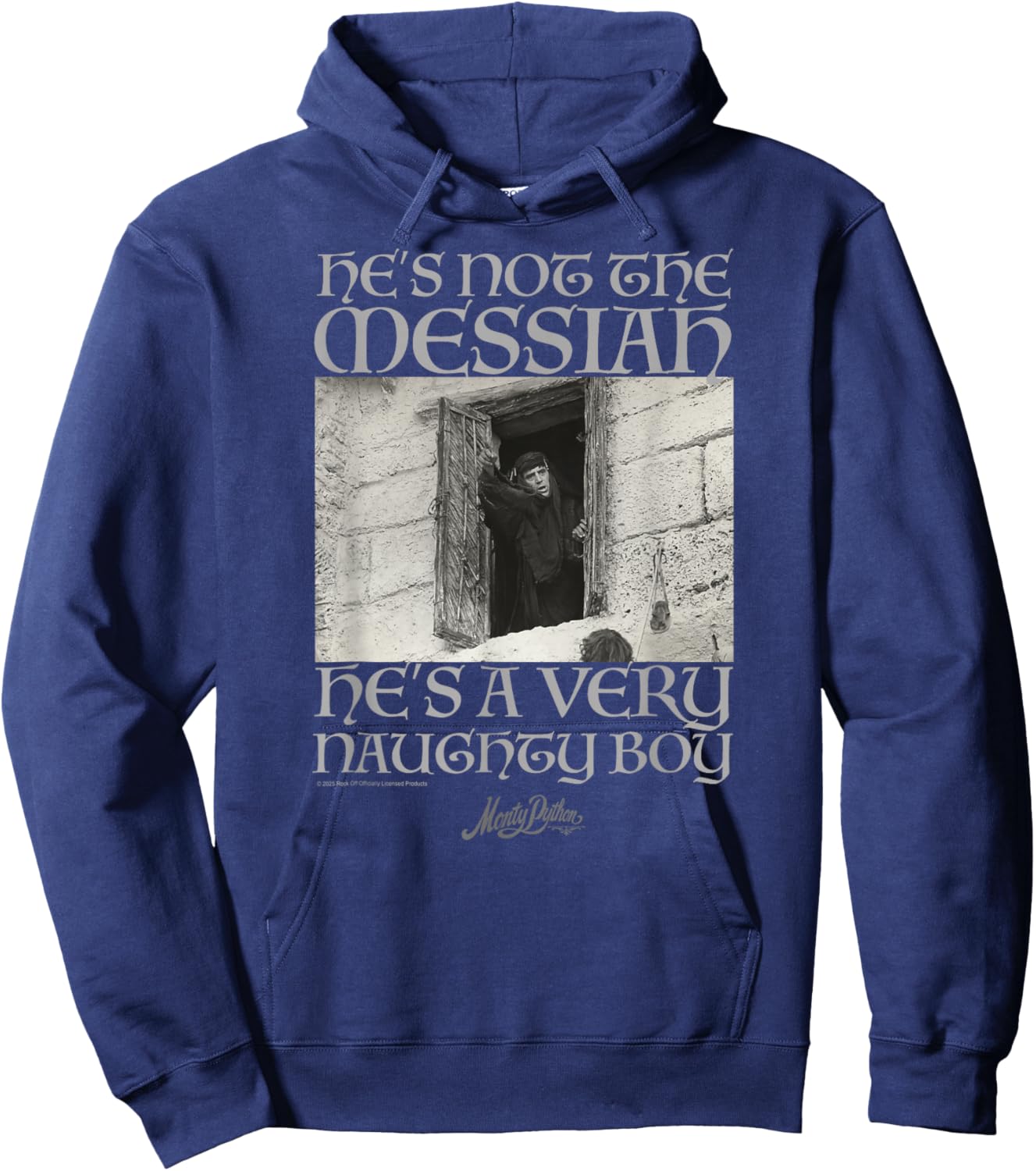 Monty Python Naughty Boy Art Hoodie - Hoodie | Navy
