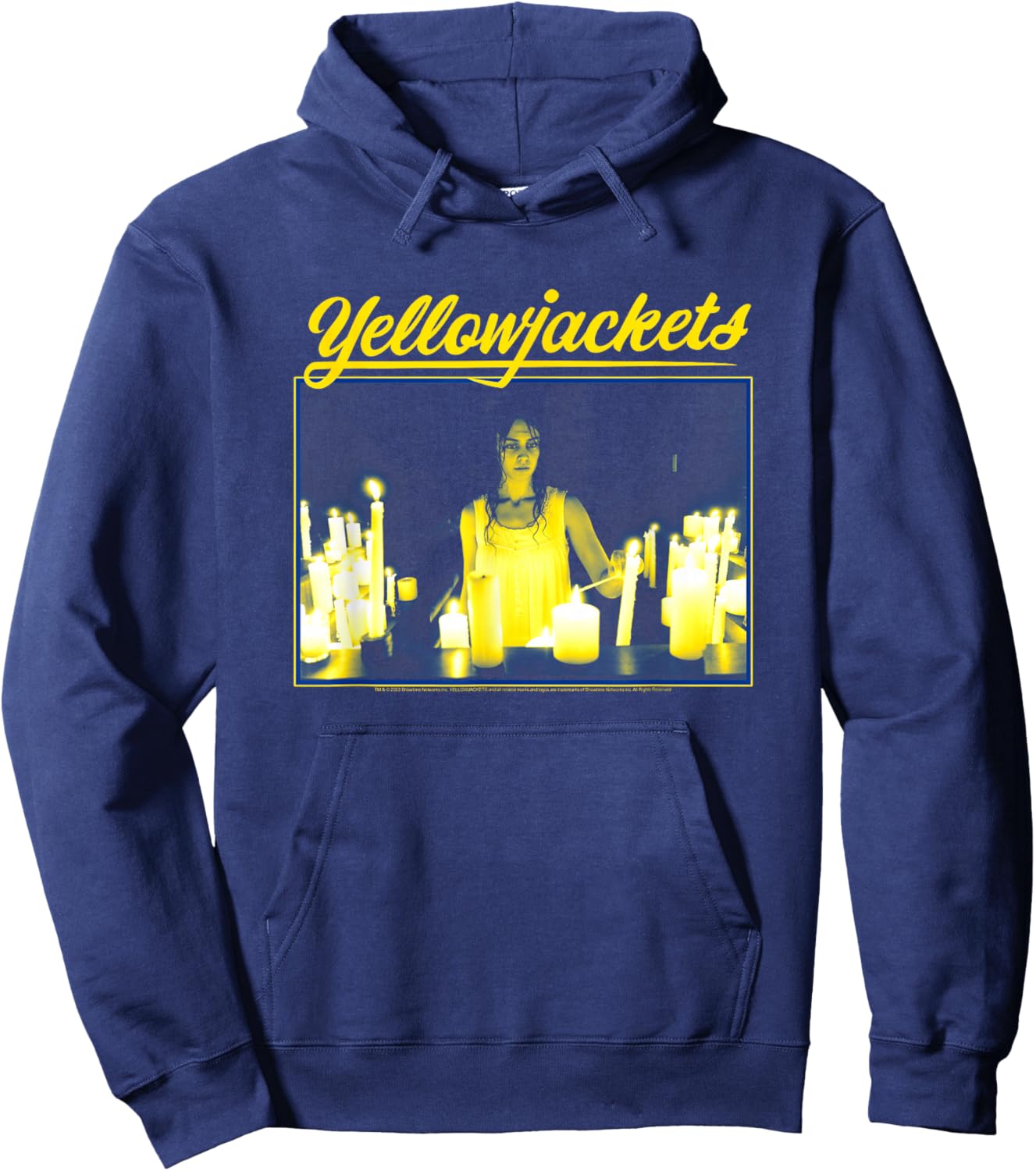 Yellowjackets Candle Lighting Small Hoodie - Hoodie | Navy