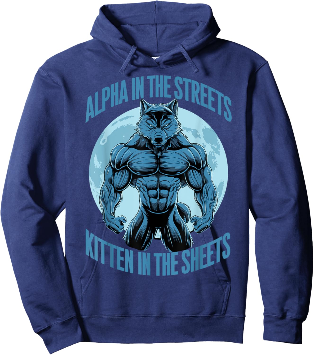 Alpha In The Streets Kitten In The Sheets Hoodie - Hoodie | Navy