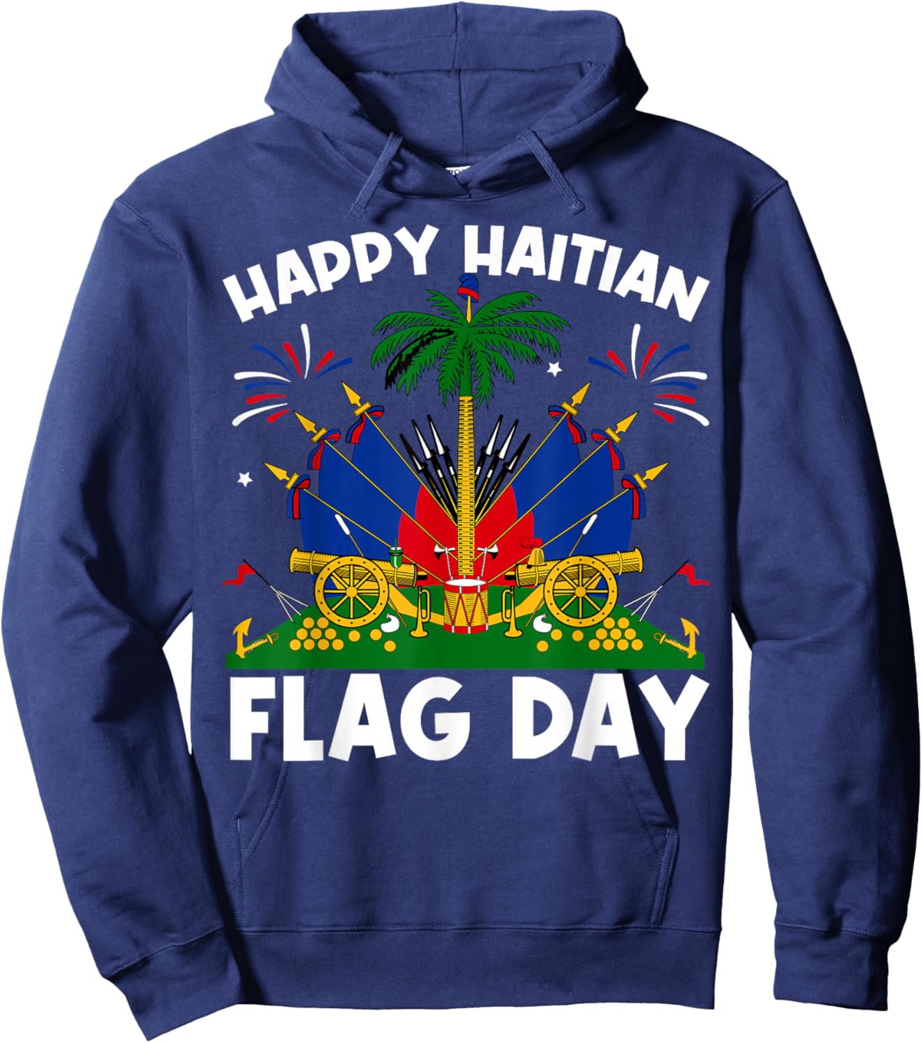 Haitian Flag Day Men Women Kids Hoodie - Hoodie | Navy