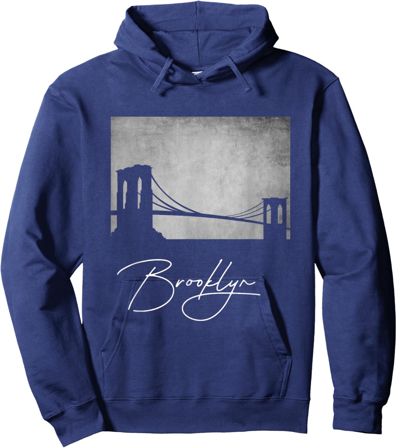 BASBO Brooklyn New York City Hoodie - Hoodie | Navy