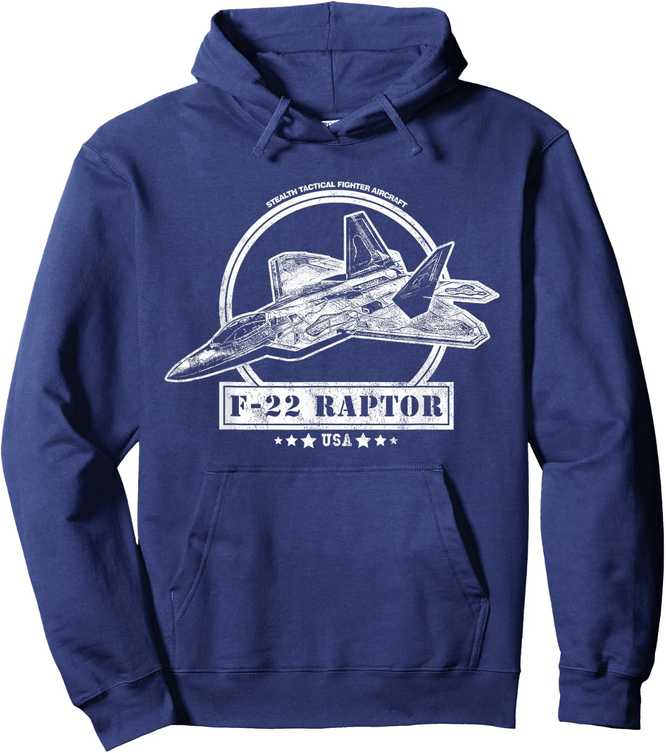 F-22 Raptor Aircraft Hoodie - Hoodie | Navy