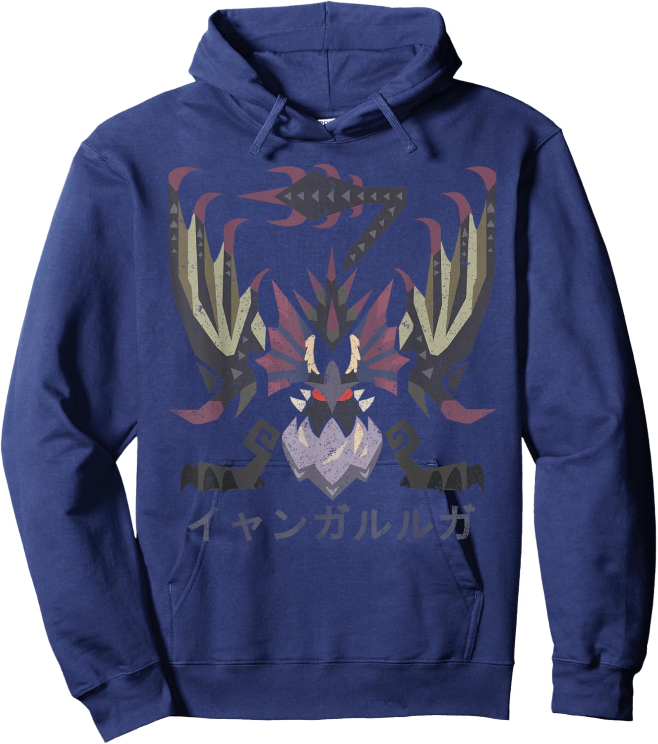 Yian Garuga Monster Hoodie - Hoodie | Navy