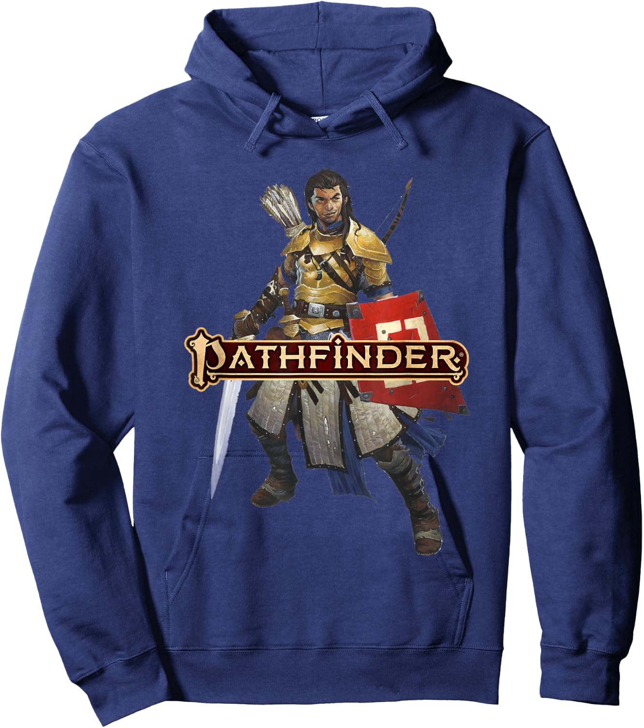 Pathfinder: Valeros the Fighter Hoodie - Hoodie | Navy