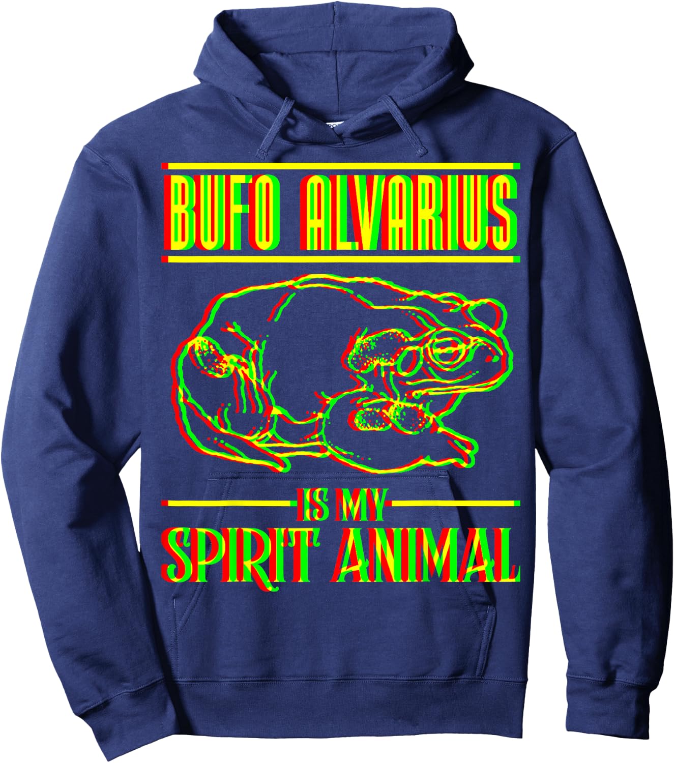Bufo Alvarius Toad Is My Spirit Animal Shirt Hoodie - Hoodie | Navy