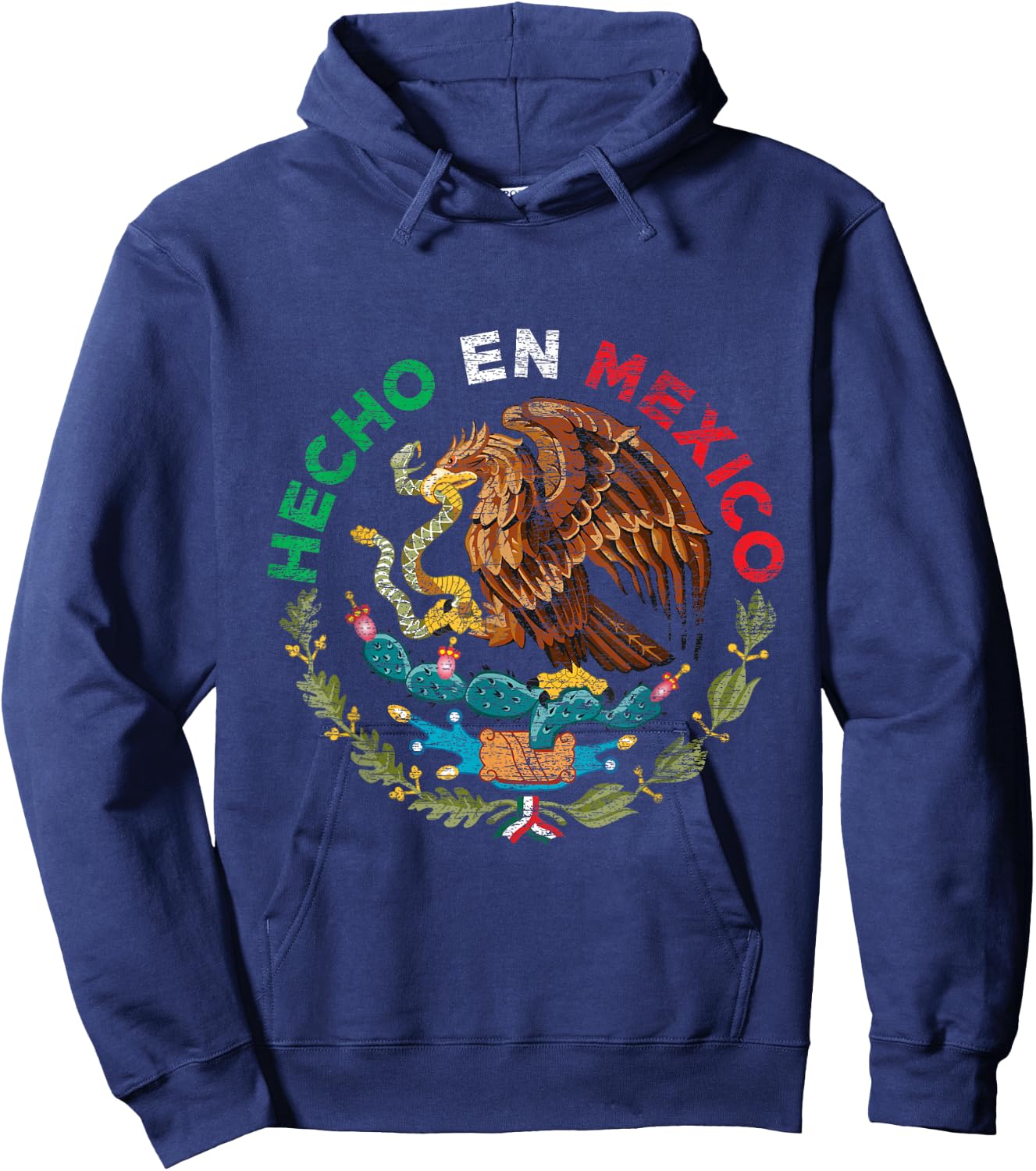 Hecho En Mexico - Cinco De Mayo Latino Shirts Hoodie - Hoodie | Navy