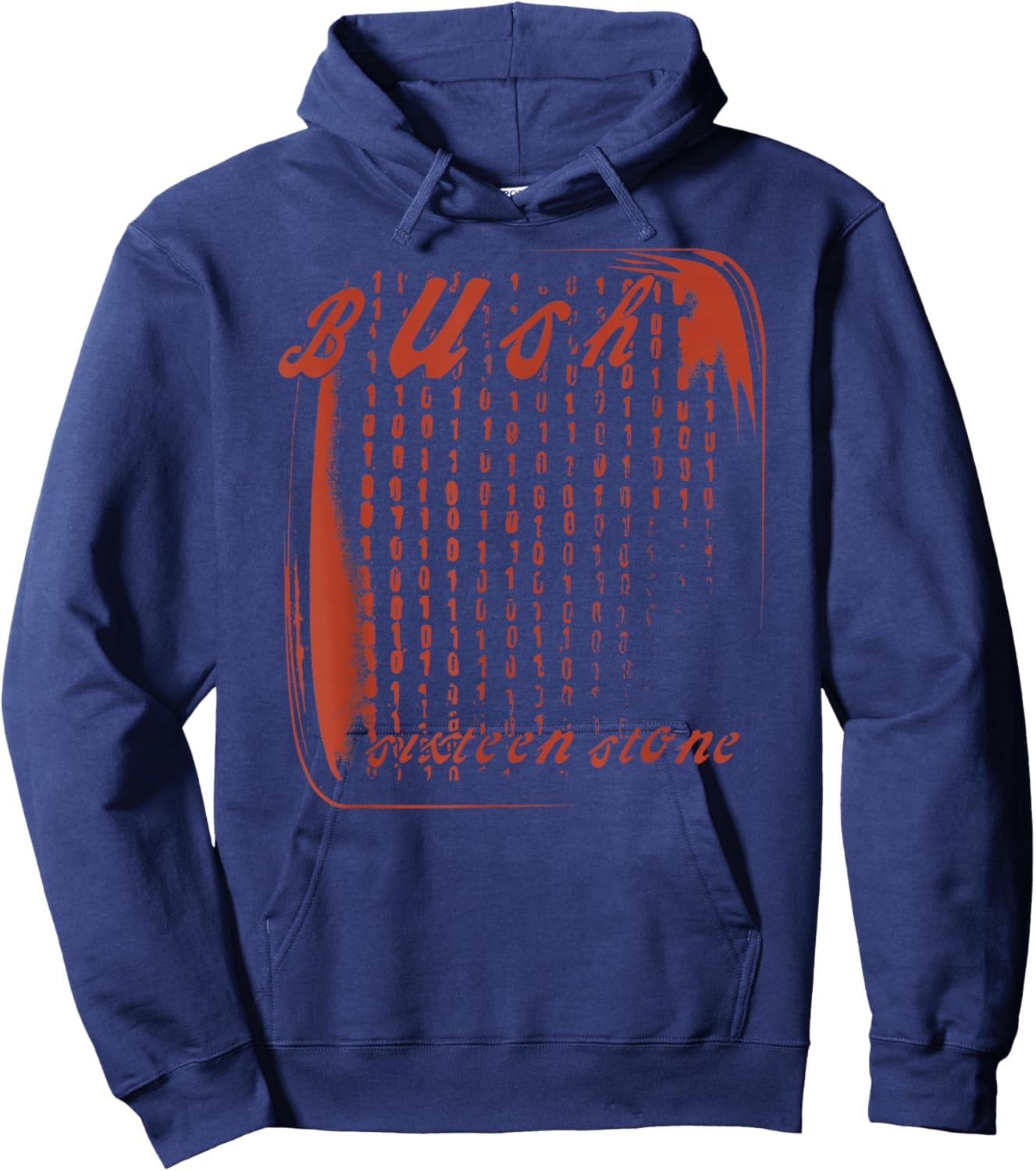 Bush – Logo On Black Hoodie - Hoodie | Navy