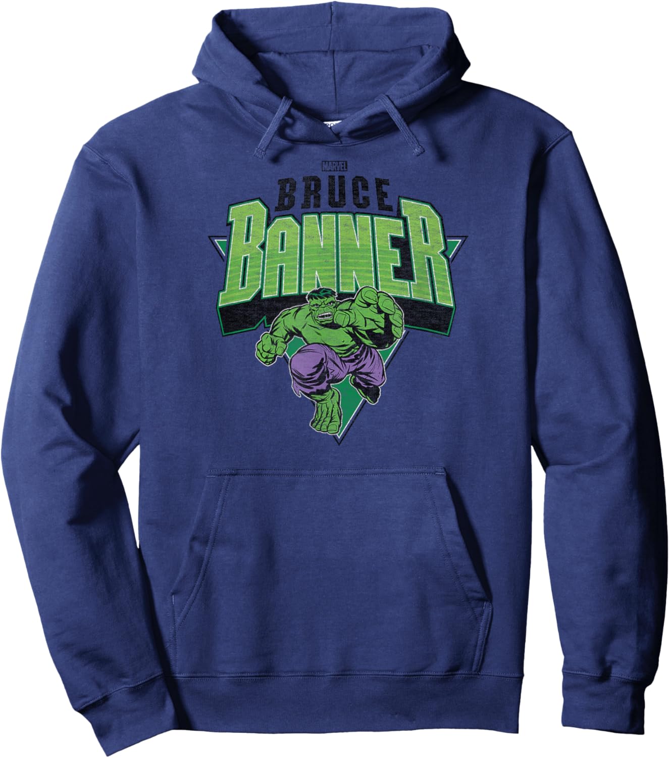 Hulk - Bruce Banner Collegiate Hoodie - Hoodie | Navy