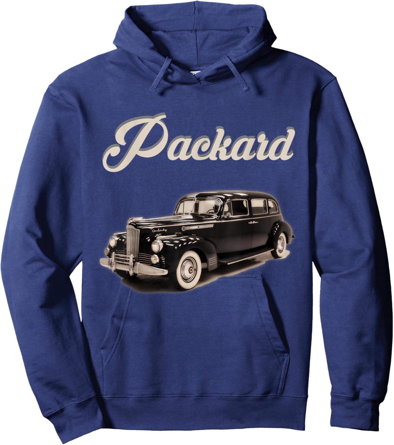 Antique 1942 Packard 160 Vintage Car Hoodie - Hoodie | Navy
