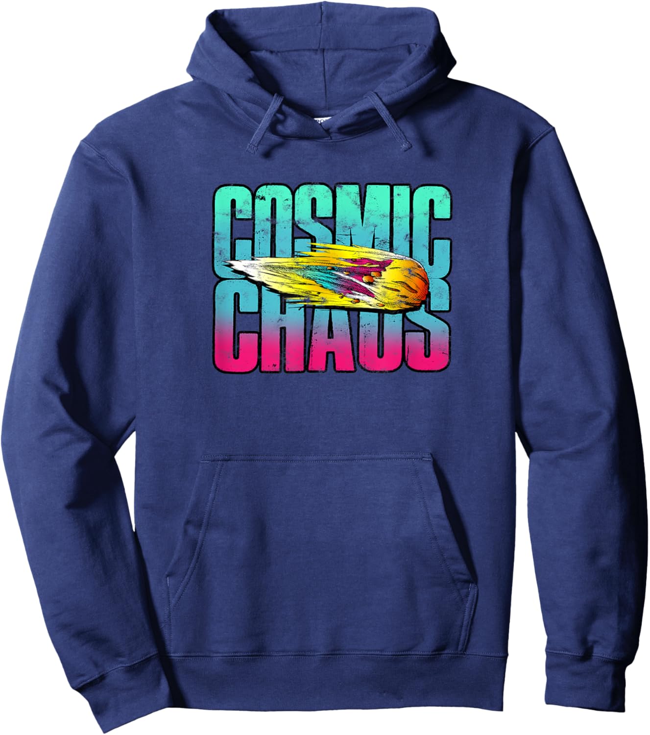 Cosmic Chaos - Space Hoodie - Hoodie | Navy