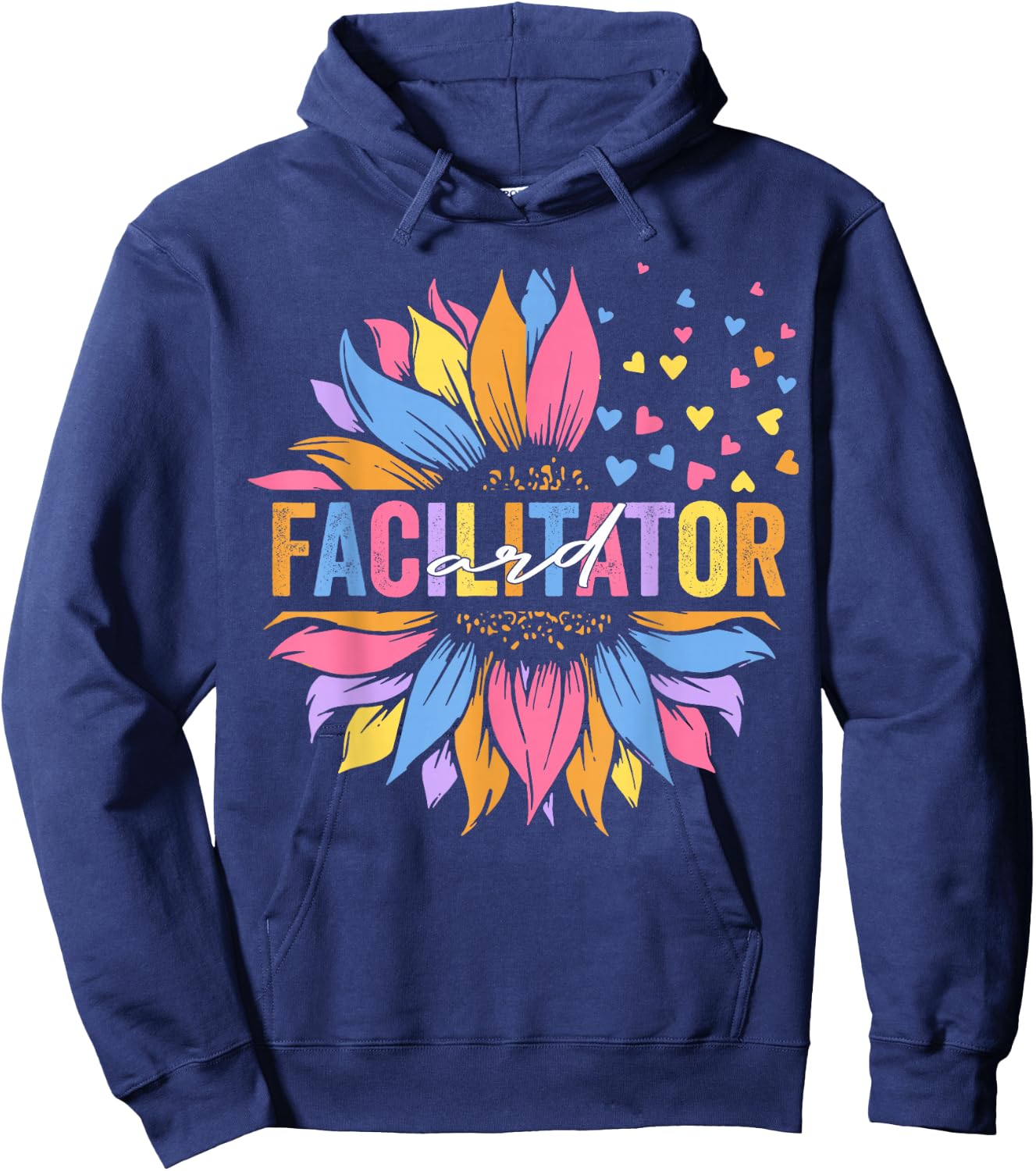 ARD Facilitator Special Education Sunflower Hoodie - Hoodie | Navy