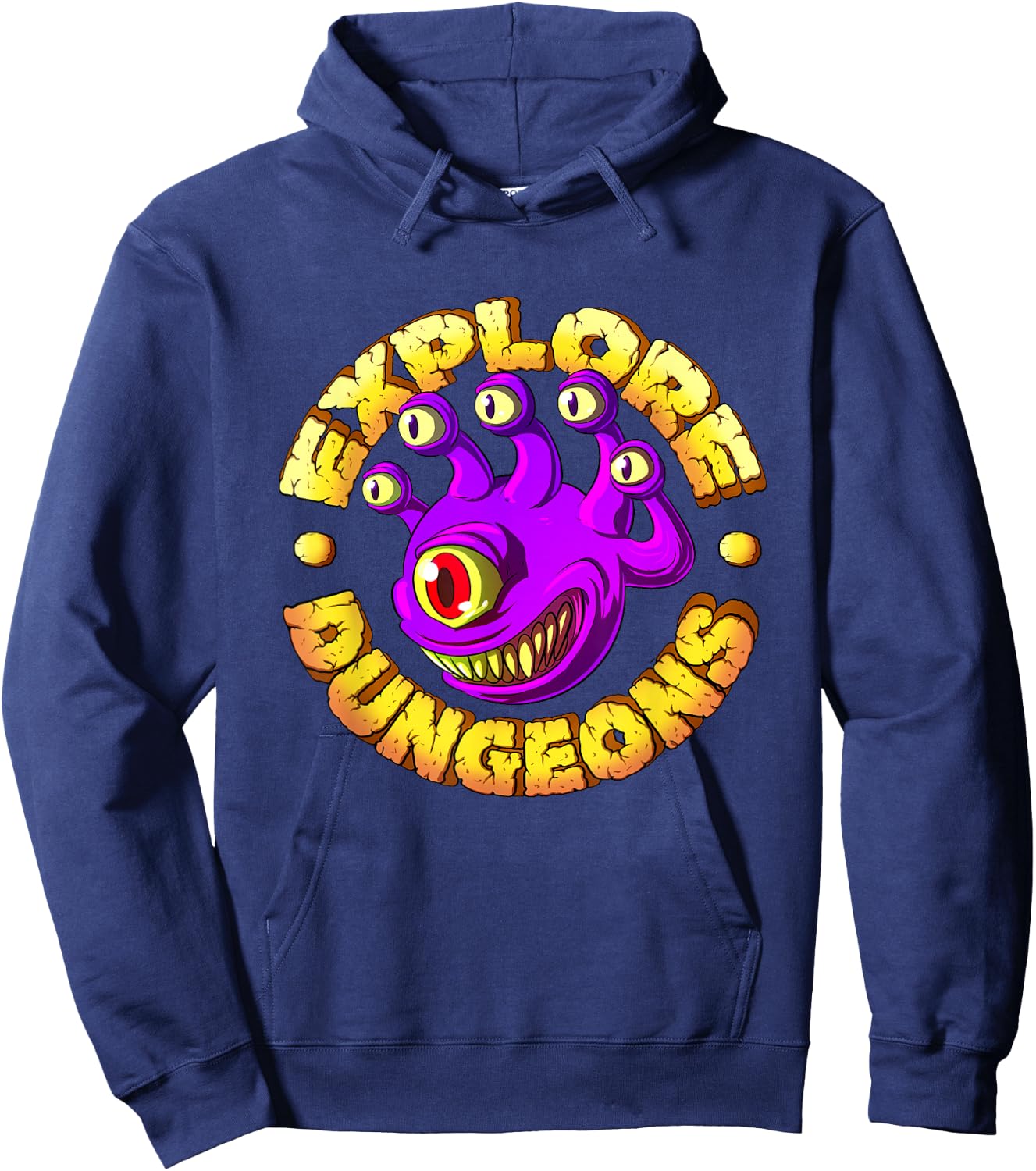 Explore Dungeons - Beholder Hoodie - Hoodie | Navy