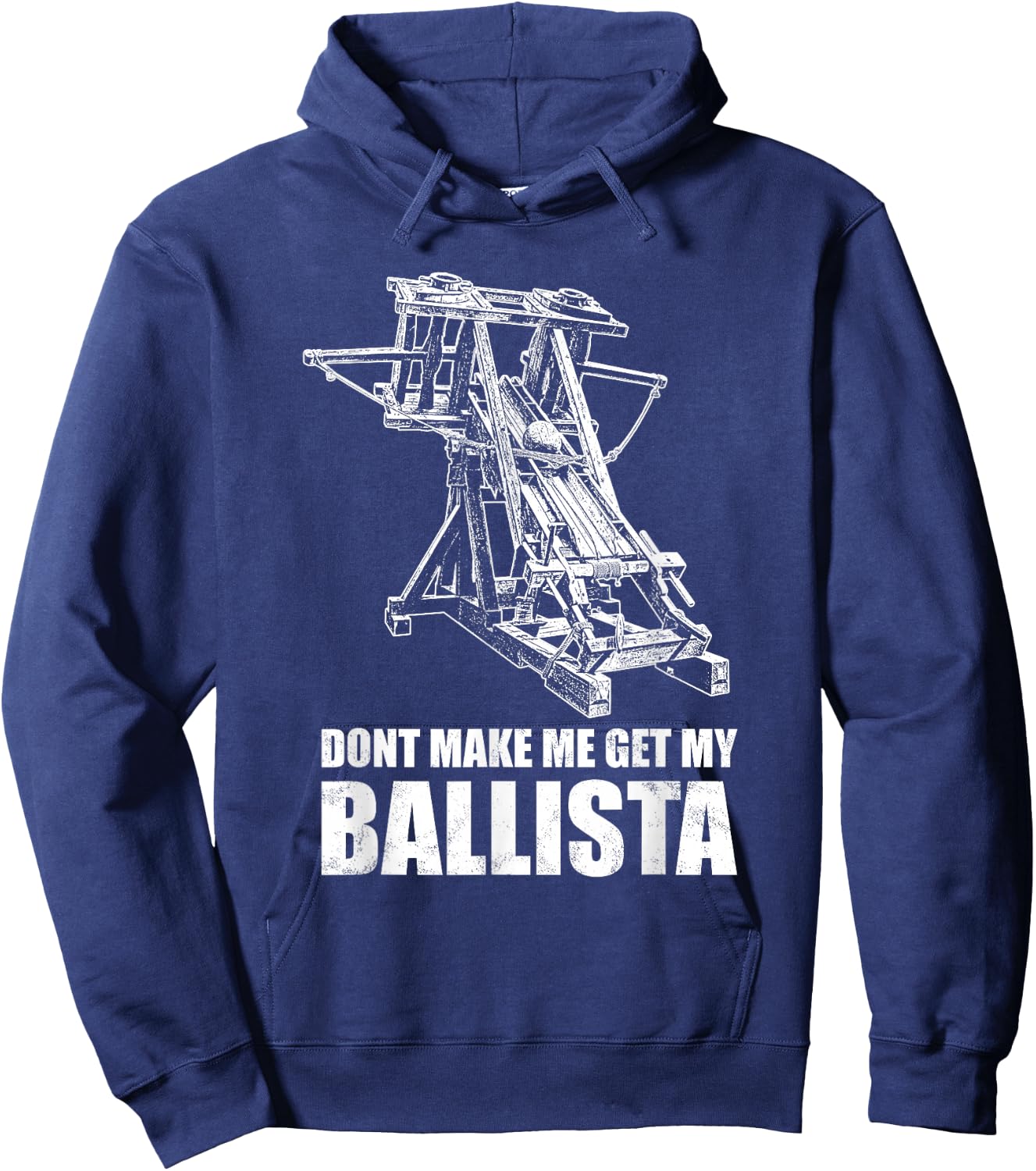 Medieval Ballista Hoodie - Hoodie | Navy