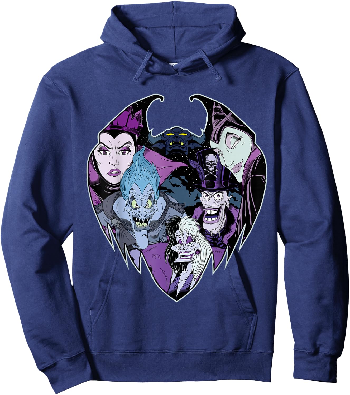 Disney Villains Evil Crew Hoodie - Hoodie | Navy