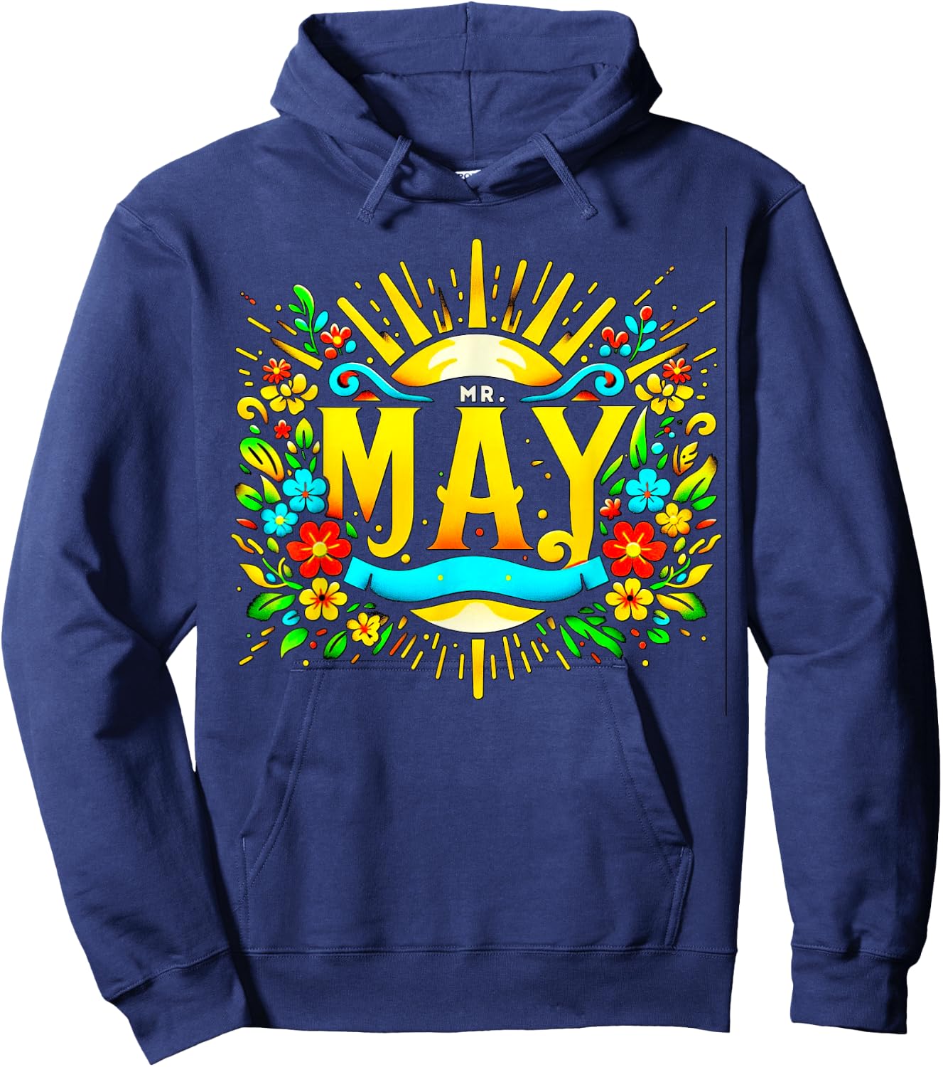 Mr. May, May Birthday Gift Hoodie - Hoodie | Navy