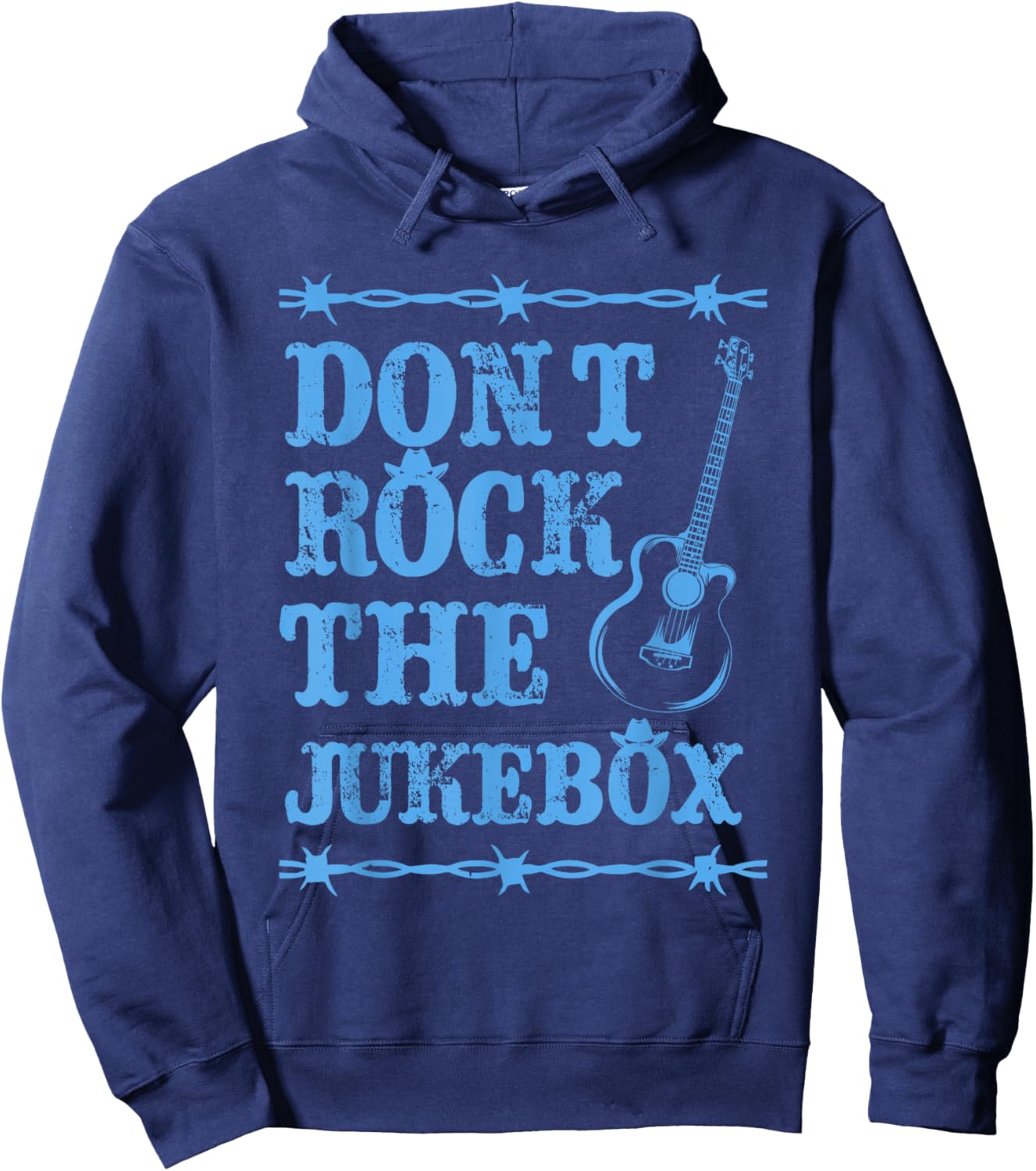 Don't Rock The Jukebox Design Hoodie - Hoodie | Navy
