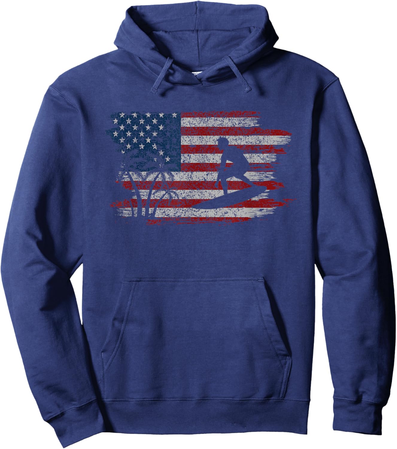 Surfing Surfboard Seascapes Sayings Hoodie - Hoodie | Navy
