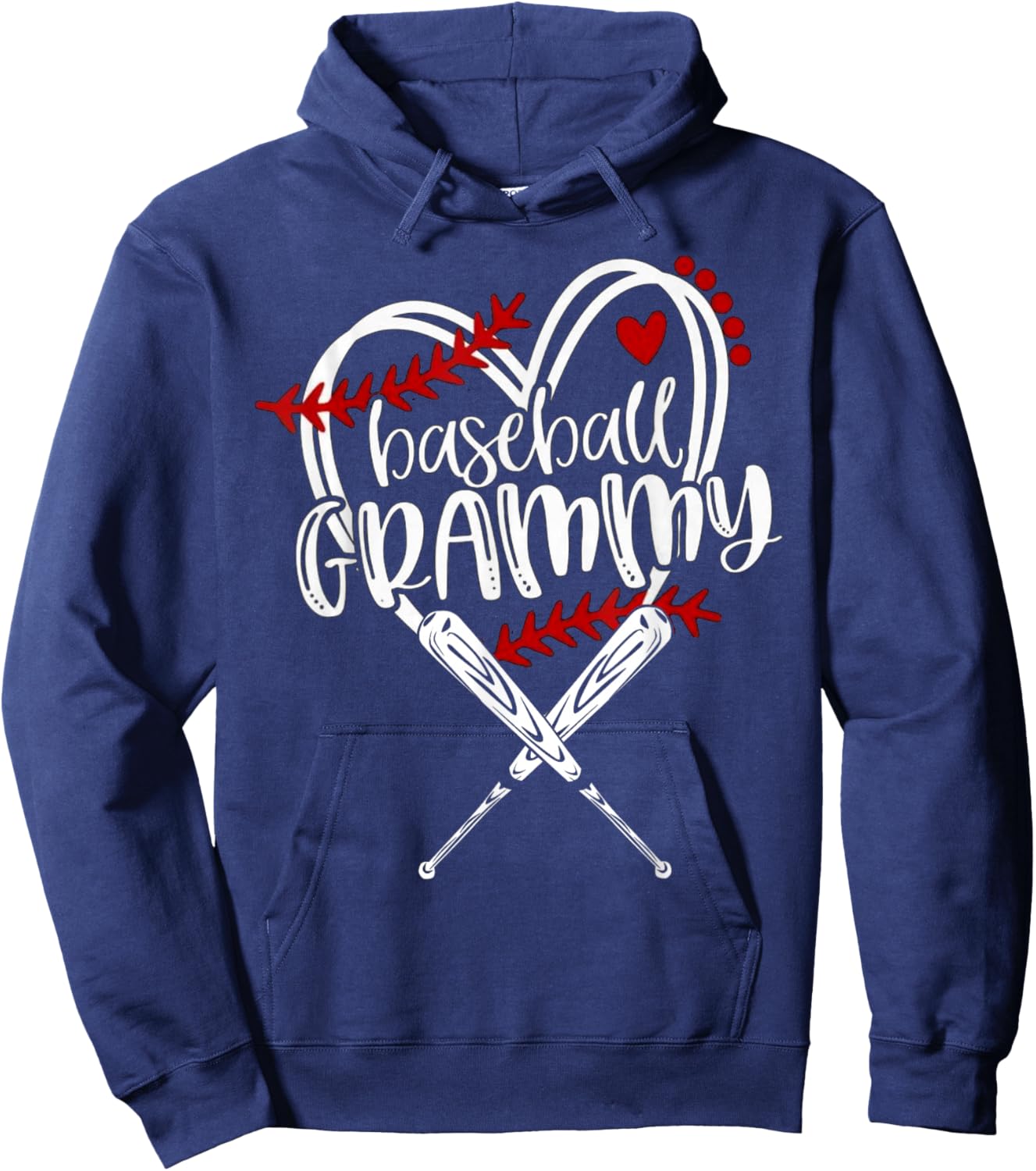 Baseball Grammy Funny Baseball Family Matching Hoodie - Hoodie | Navy