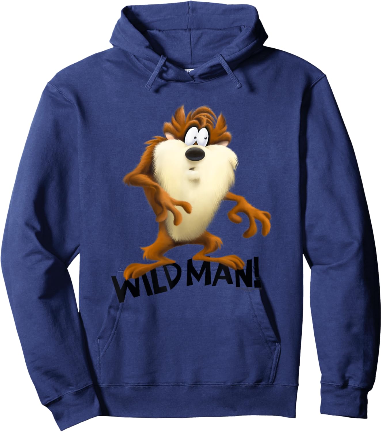 Looney Tunes Taz Wild Man Hoodie - Hoodie | Navy