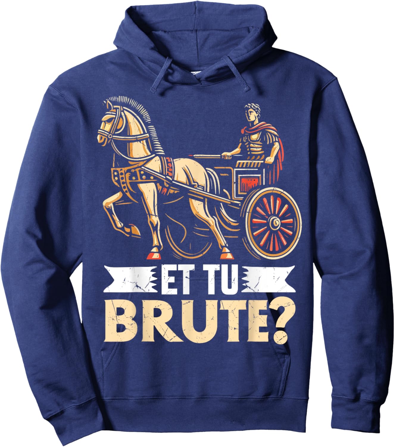 Et Tu Brute Roman Empire Hoodie - Hoodie | Navy