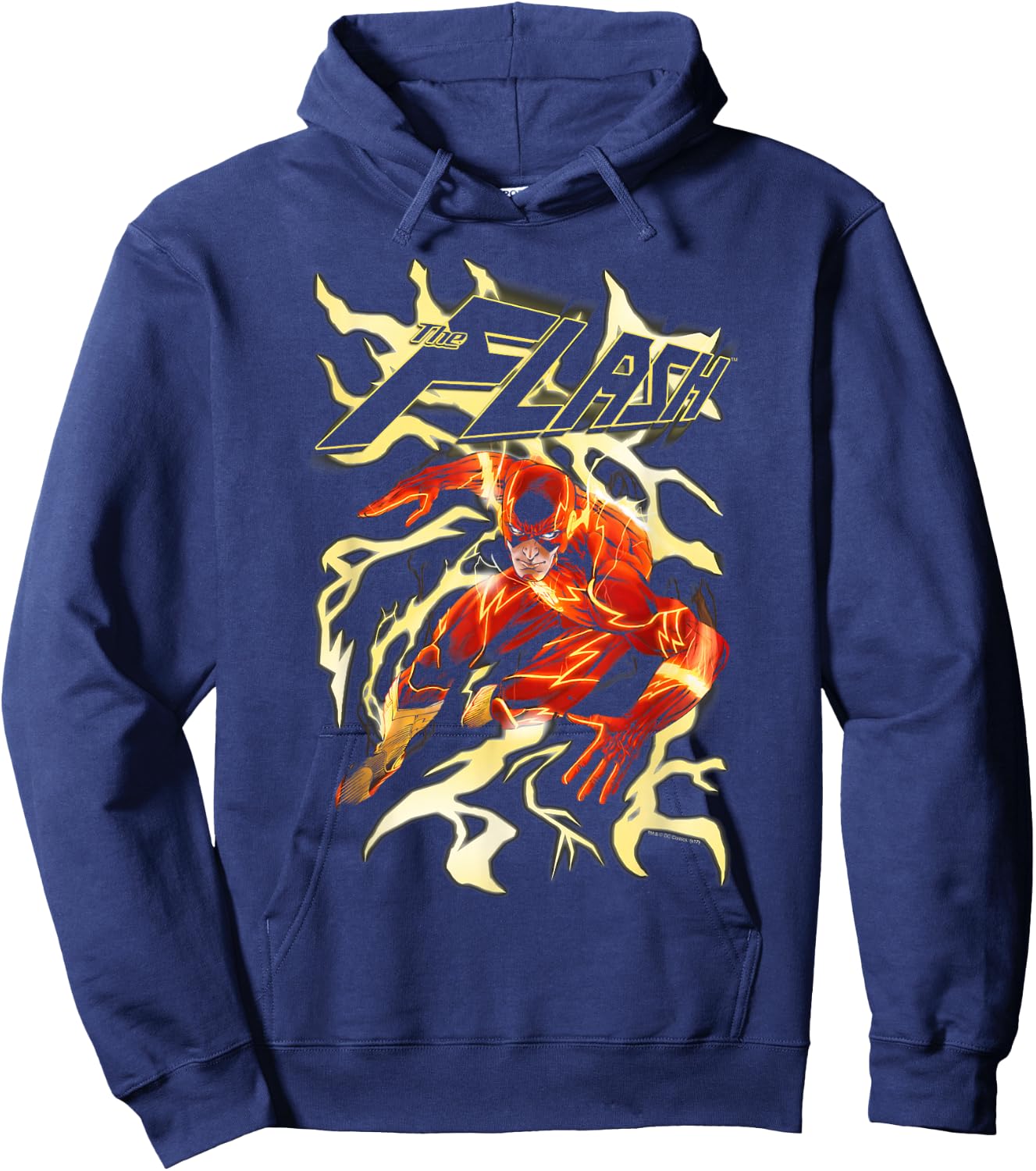 The Flash Electric Run Hoodie - Hoodie | Navy