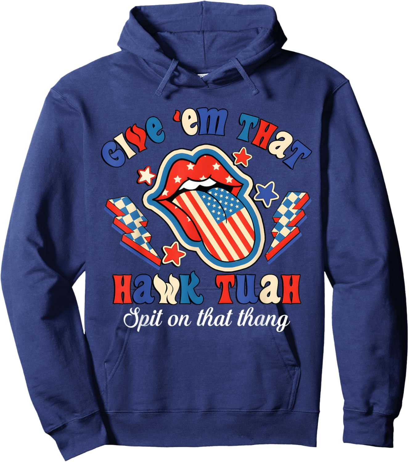 Give Them that Hawk Tush 24 Spit On That Thang Hoodie - Hoodie | Navy