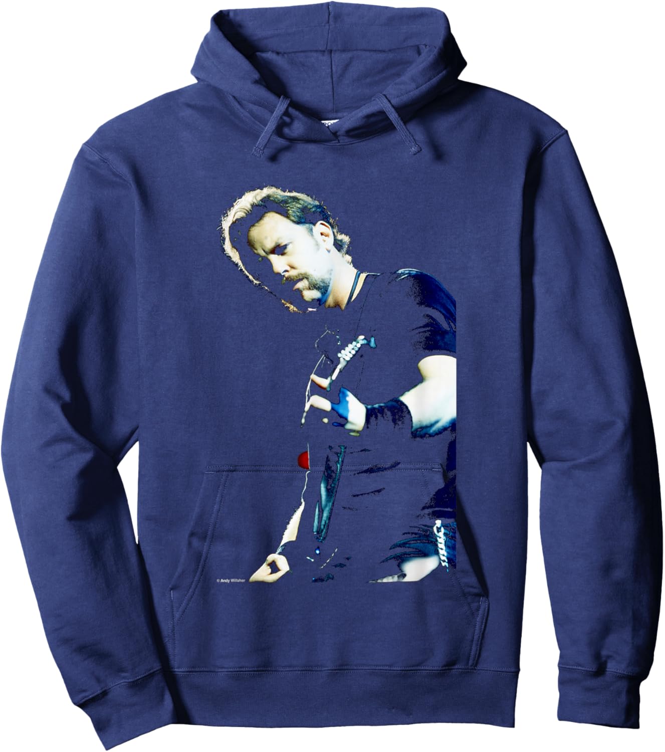 Metallica James Hetfield von Andy Willsher Hoodie - Hoodie | Navy