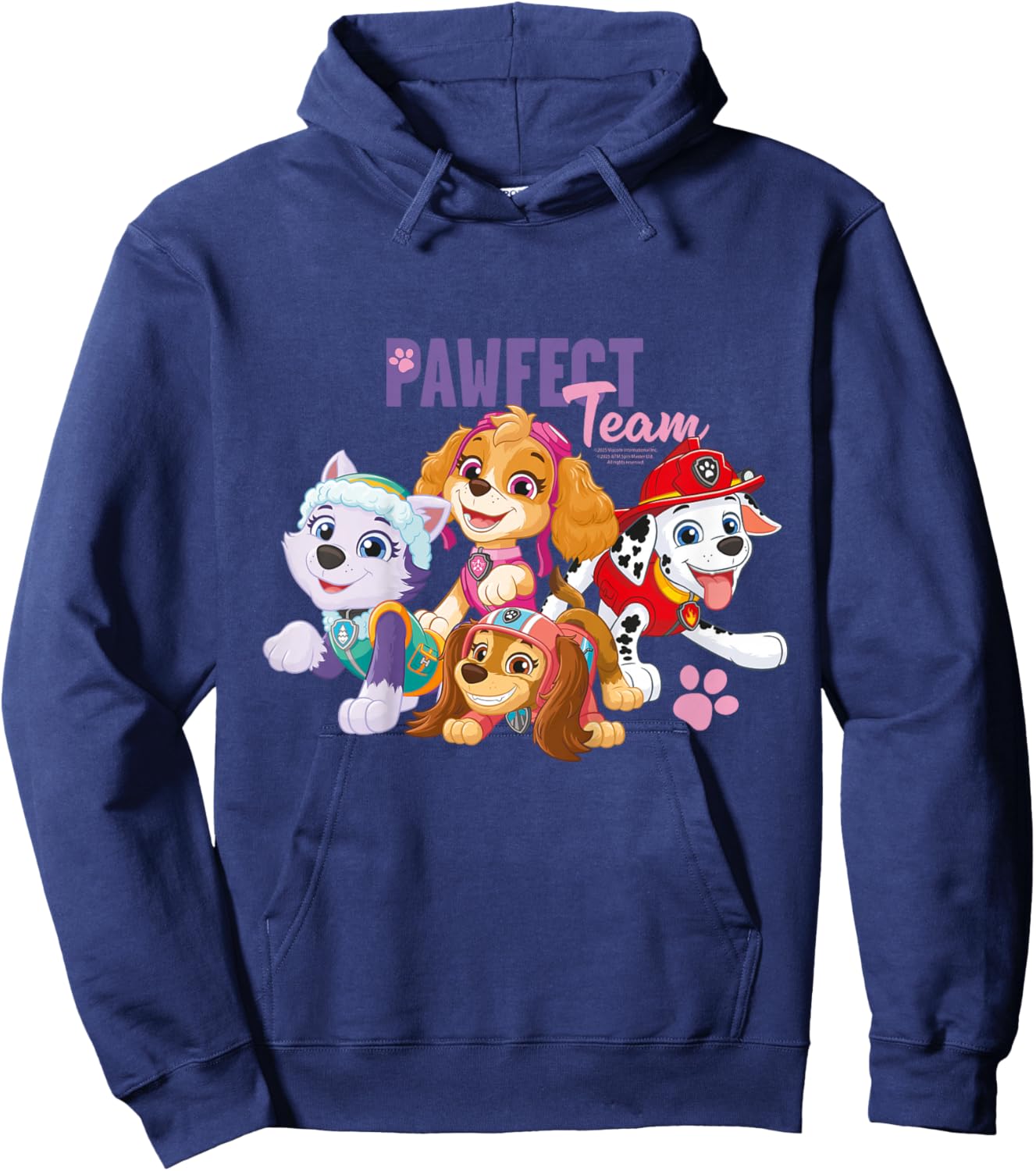 Paw Patrol - Pawfect Team , Black, S Hoodie - Hoodie | Navy