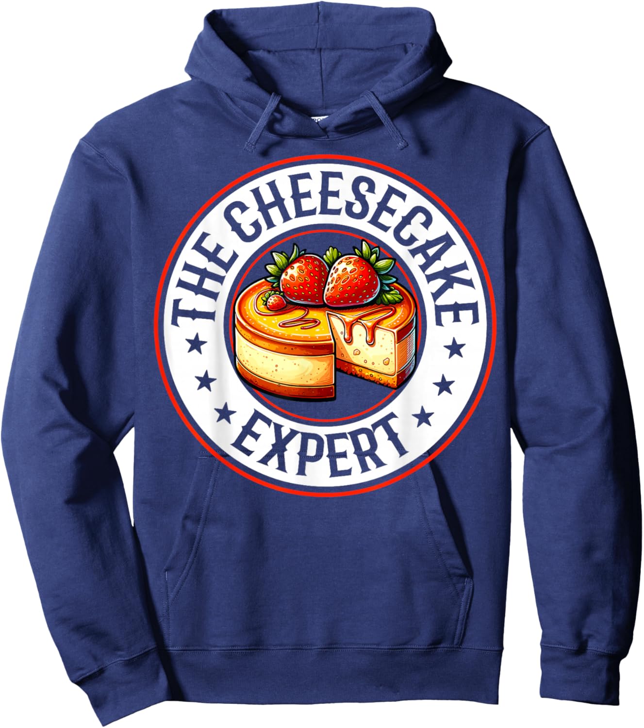 Funny Cheesecake Chef - the Cheesecake Expert Hoodie - Hoodie | Navy