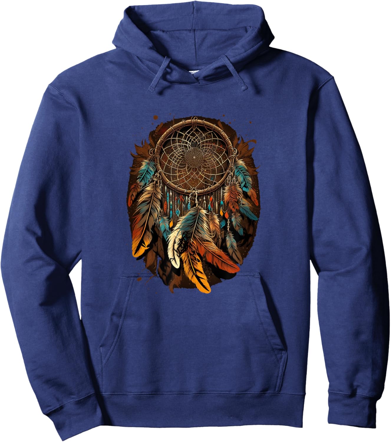 Native American Dreamcatcher Indian Design Hoodie - Hoodie | Navy