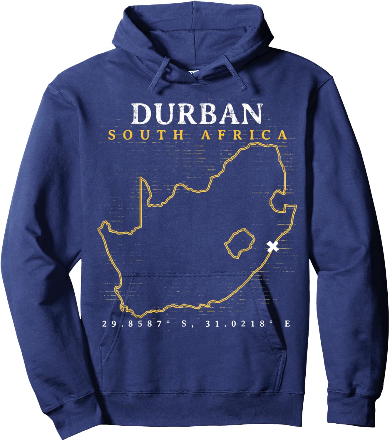 South Africa Durban Hoodie - Hoodie | Navy