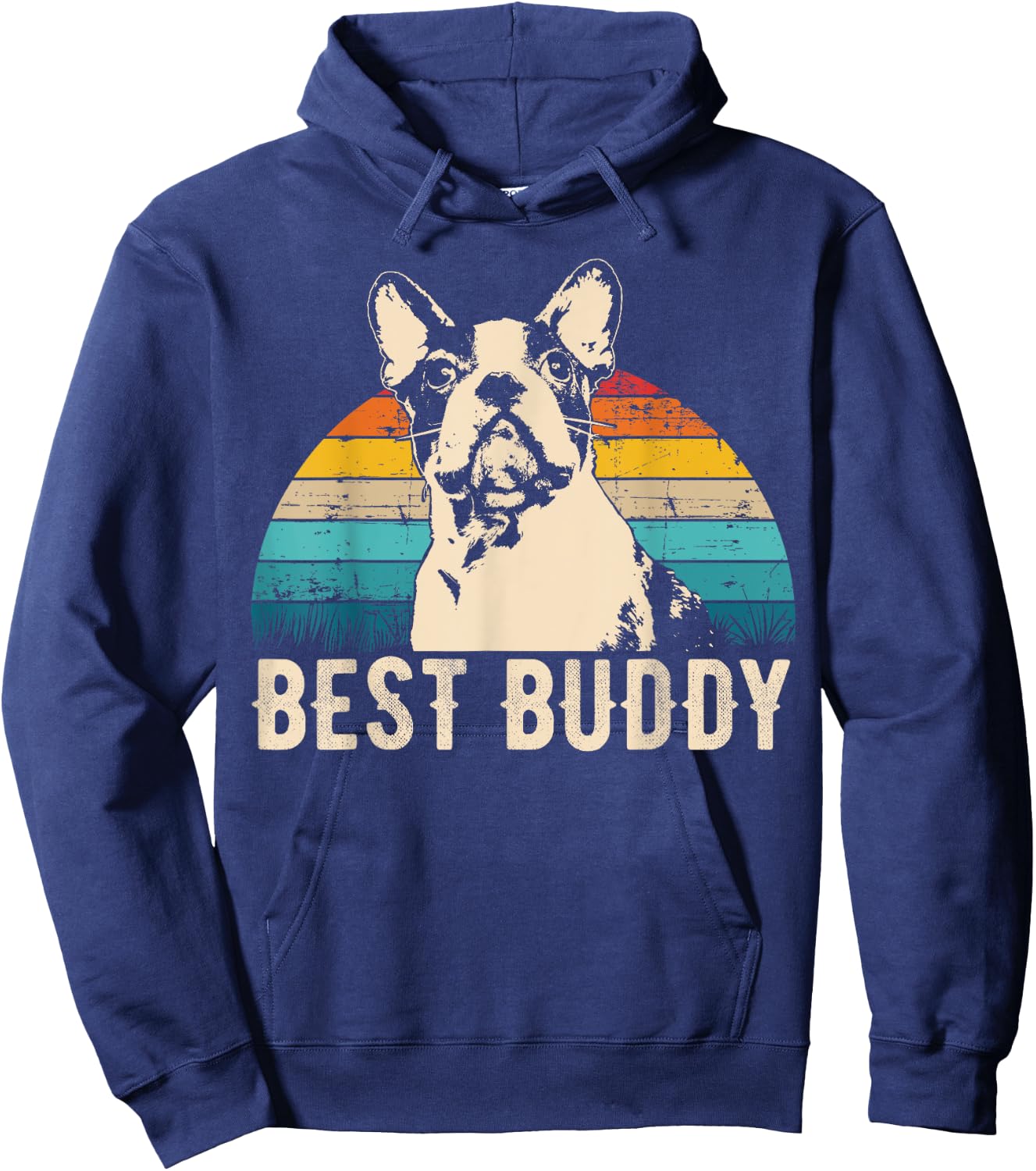 Boston Terrier Boston-Bulldog Hoodie - Hoodie | Navy
