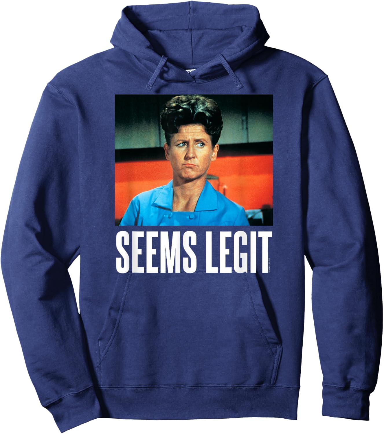 The Brady Bunch - Seems Legit Alice Hoodie - Hoodie | Navy