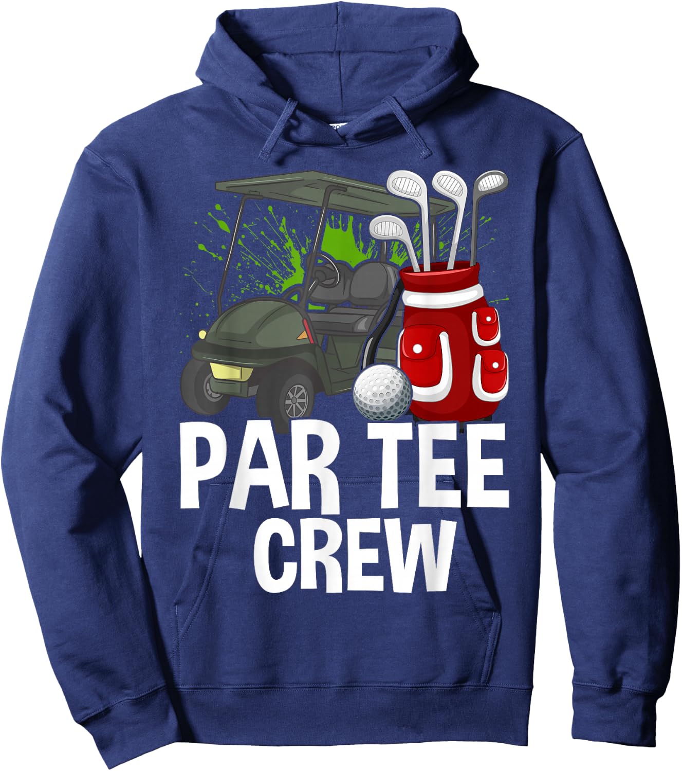 Funny Golf Women Men, Fun Golfing Par Crew Hoodie - Hoodie | Navy