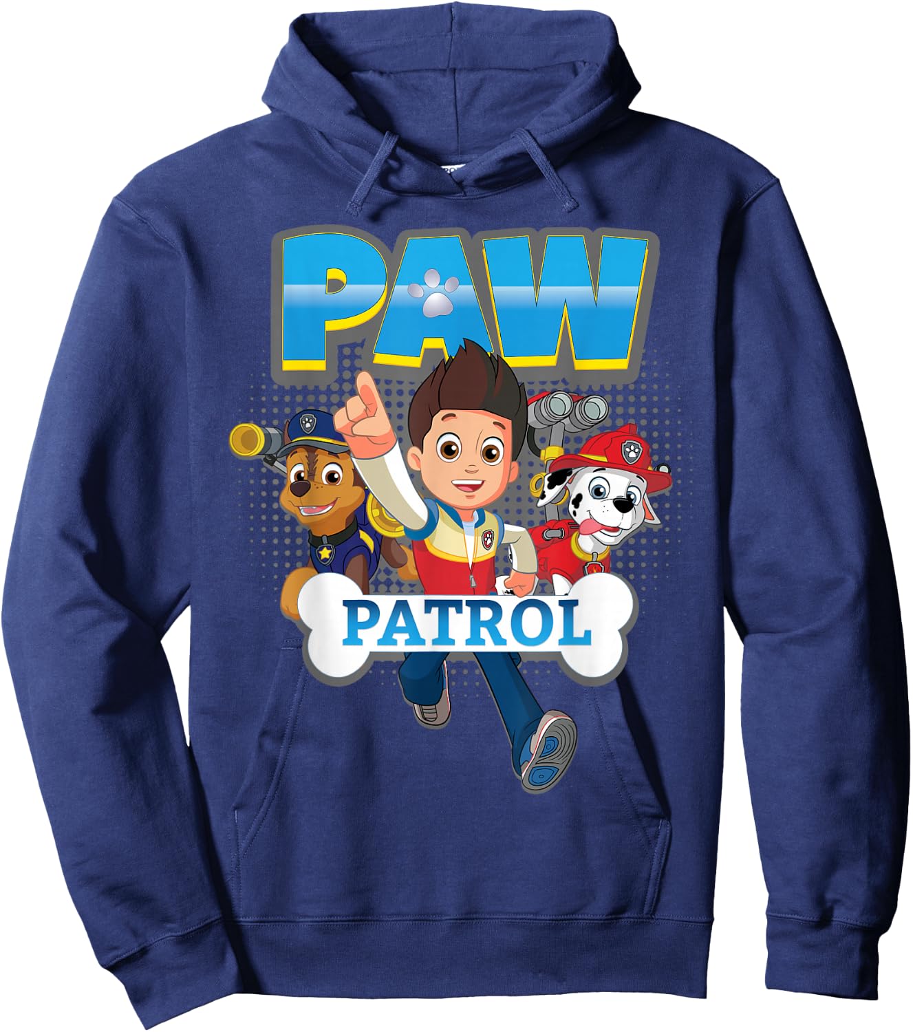 Ryder Paw Patrol Chase and Marshall Hoodie - Hoodie | Navy