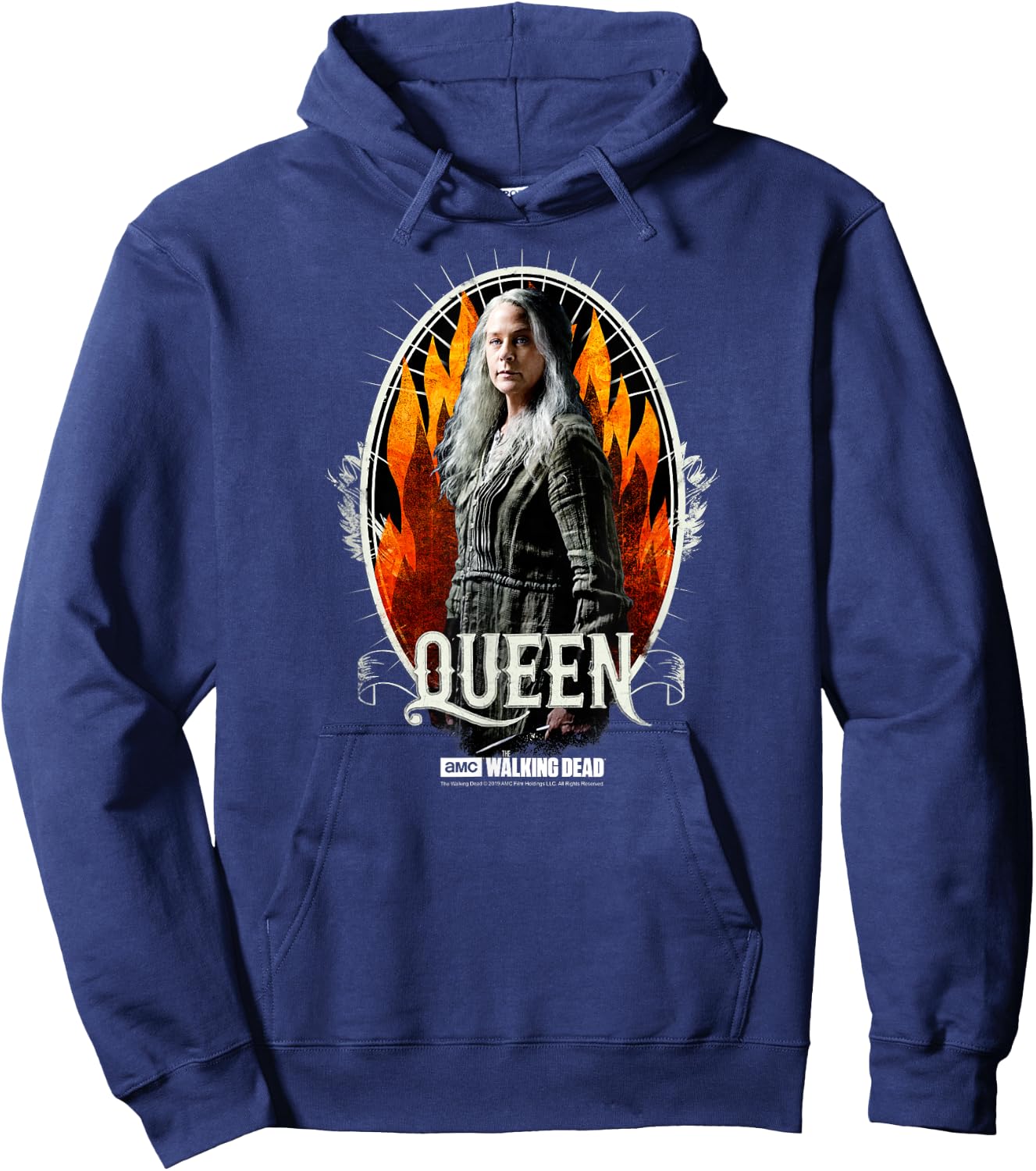 TWD Queen Carol Hoodie - Hoodie | Navy