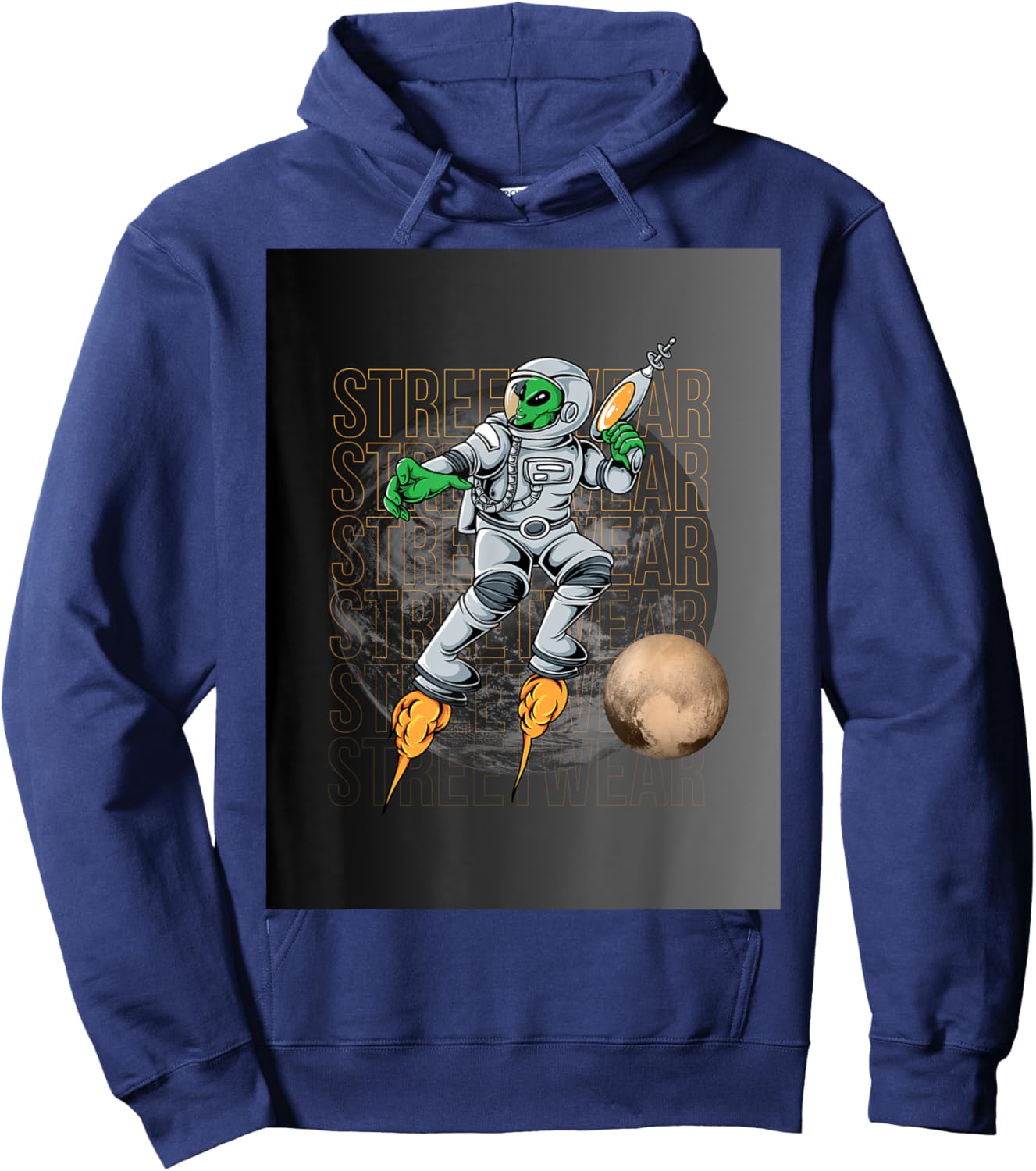 Space King Hoodie - Hoodie | Navy