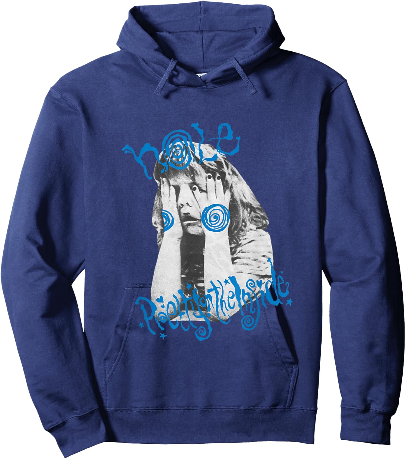 Hole - Pretty On The Inside Hoodie - Hoodie | Navy