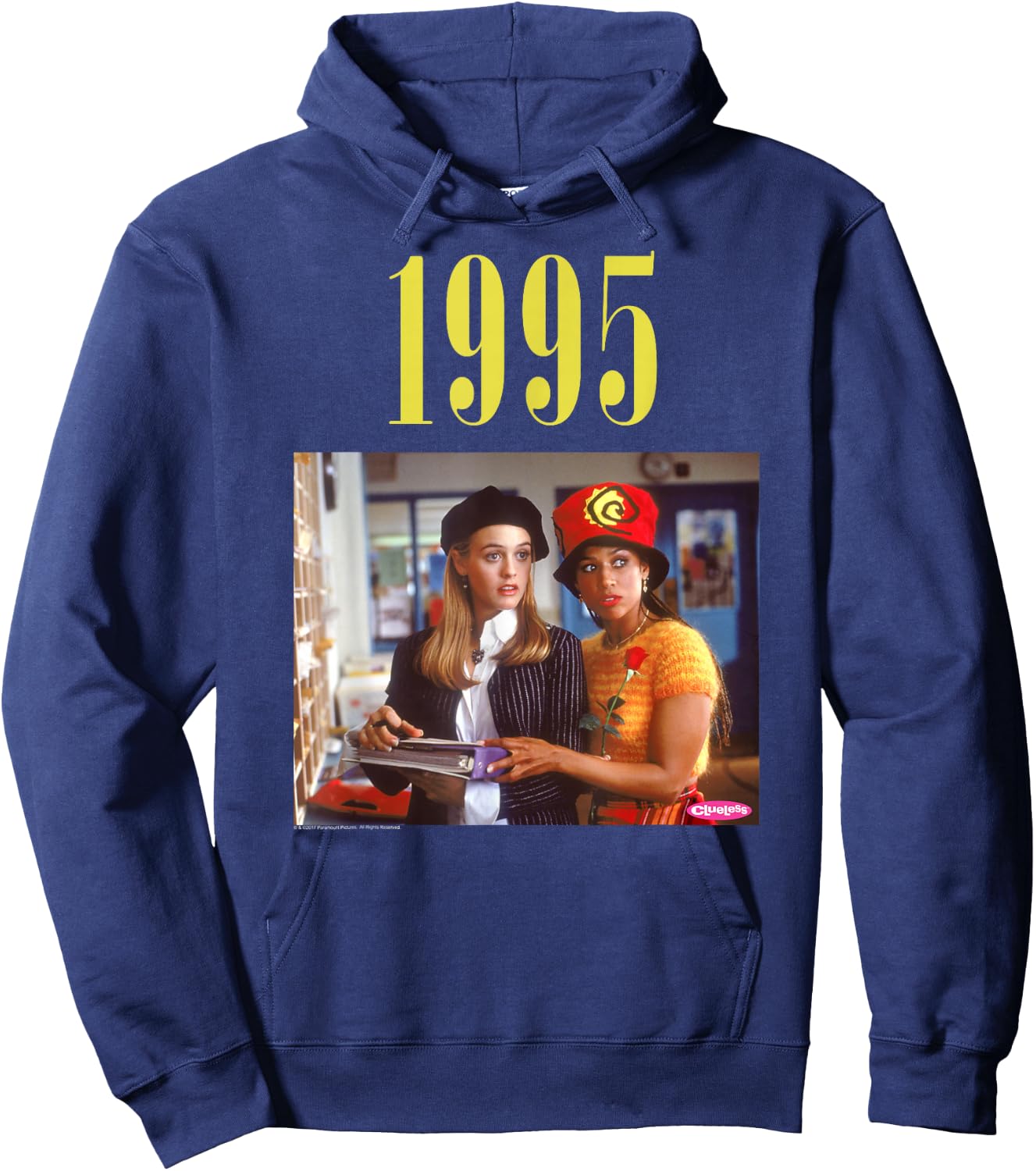Clueless 1995 Photo Hoodie - Hoodie | Navy