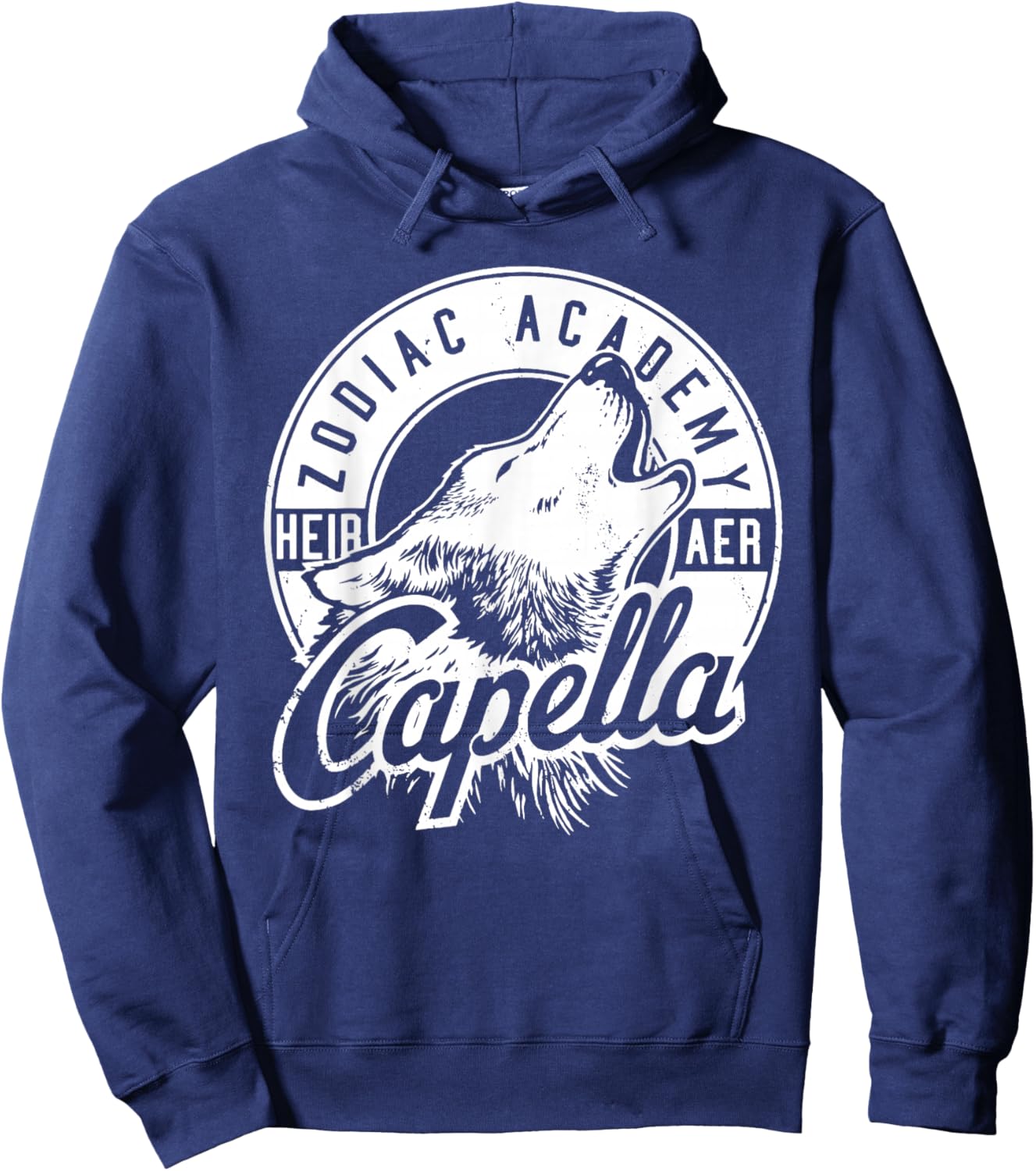 Seth Capella | Zodiac Academy | Darius Acrux Hoodie - Hoodie | Navy