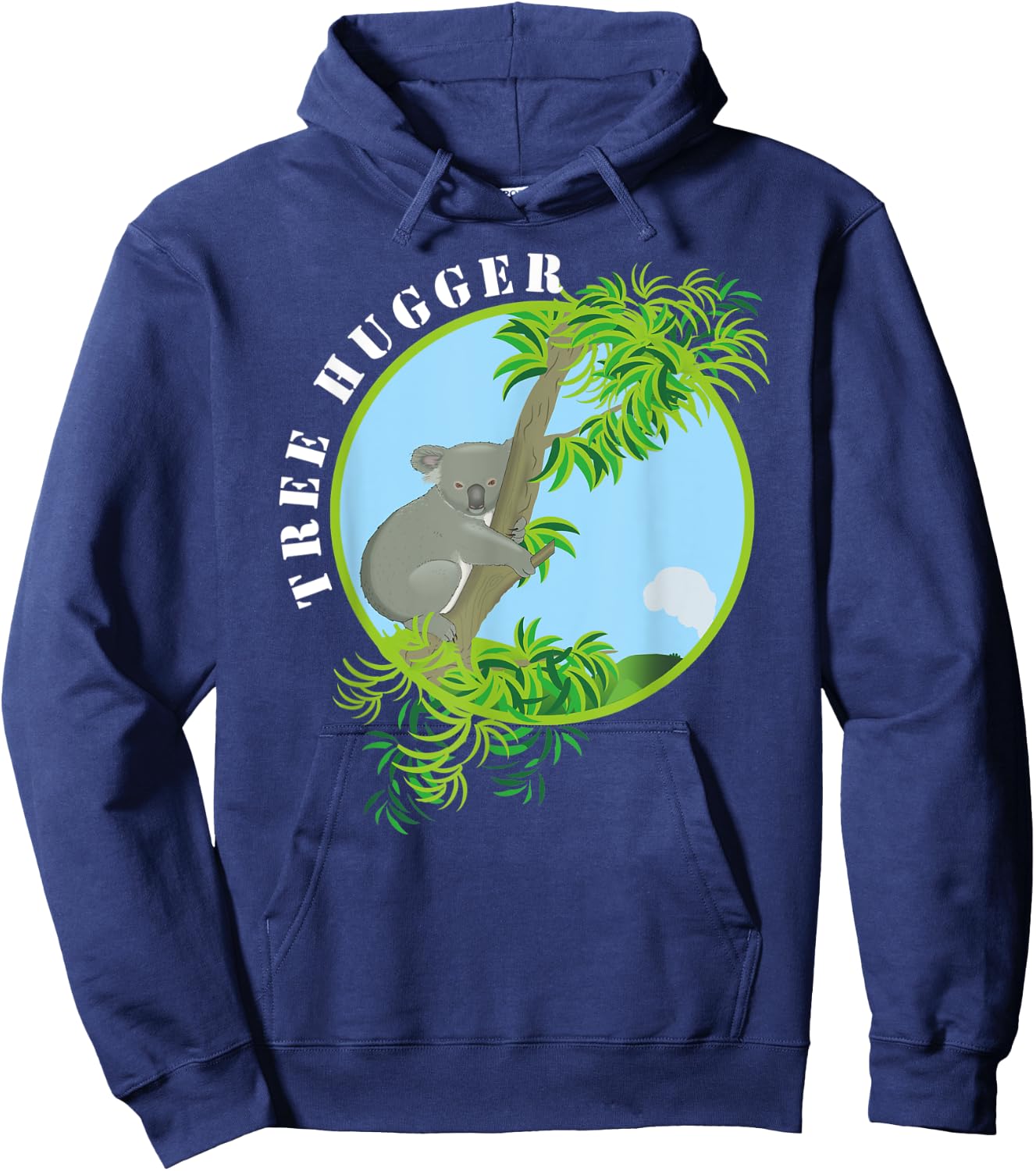 Koala Tree Hugger Hoodie - Hoodie | Navy