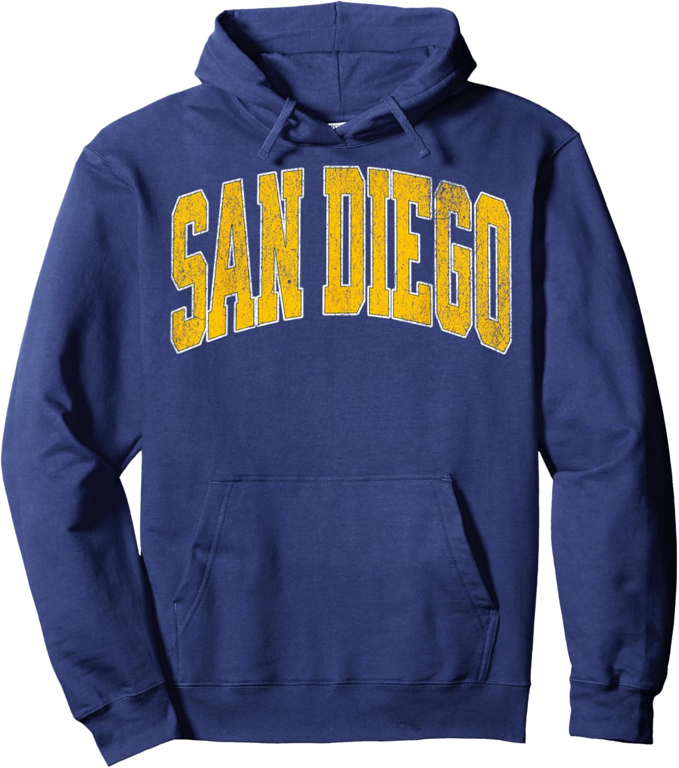 San diego vintage city Hoodie - Hoodie | Navy