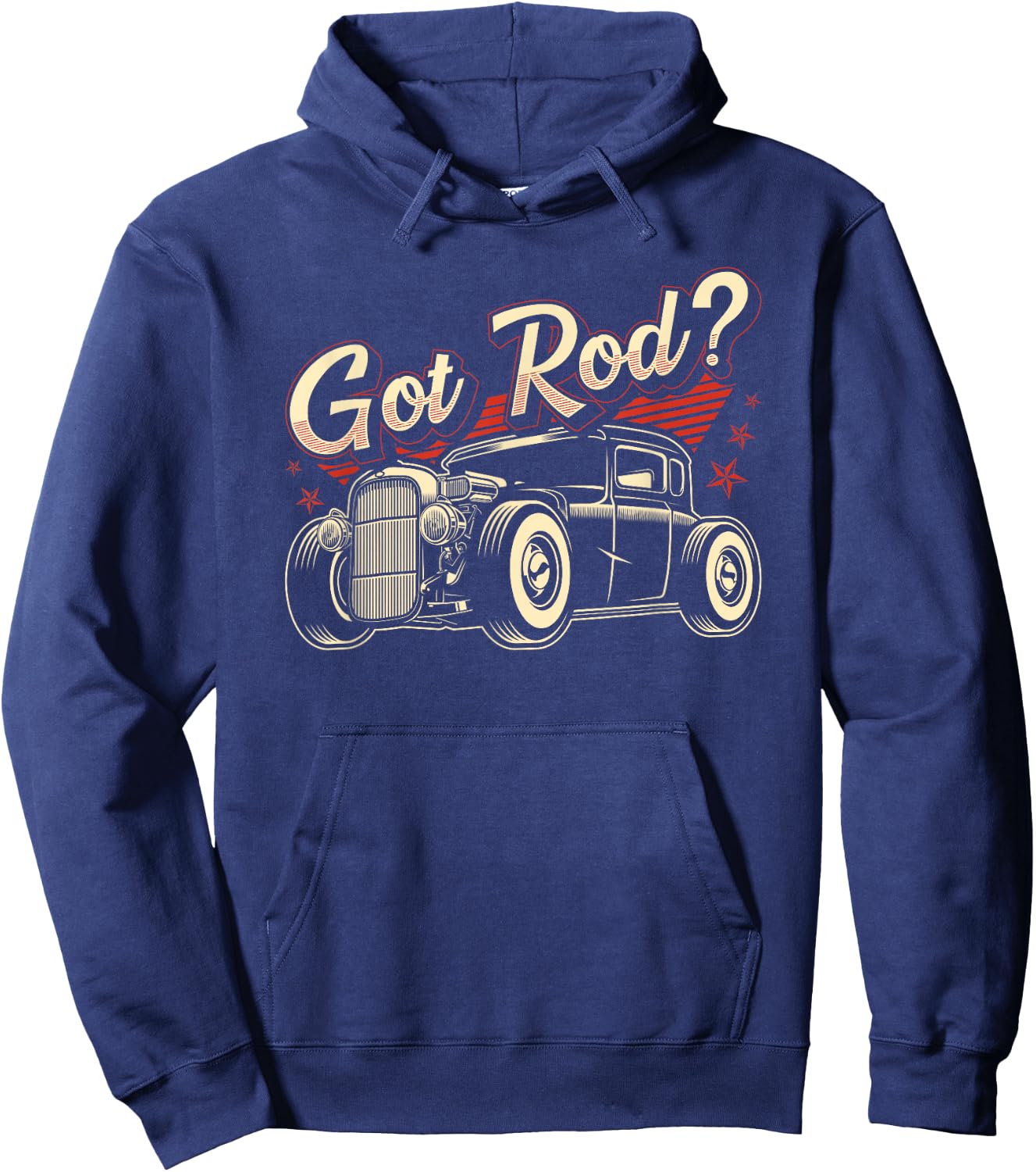 Got Rod, Funny Hot Rod Hoodie - Hoodie | Navy