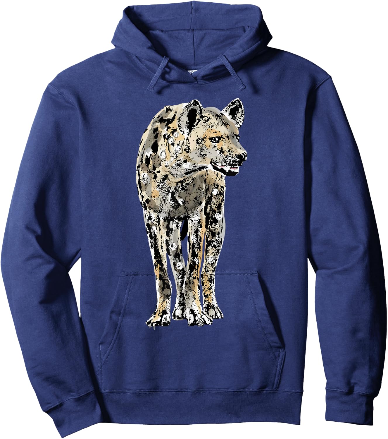 Spotted Hyena Wildlife Design for Hyena Fans Hoodie - Hoodie | Navy