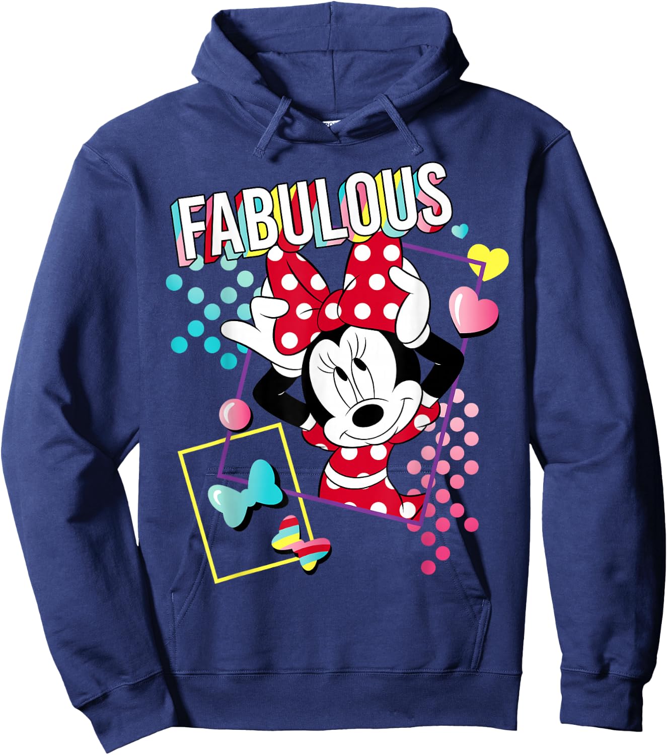 Disney - Minnie Rock the Dots Fabulous Hoodie - Hoodie | Navy