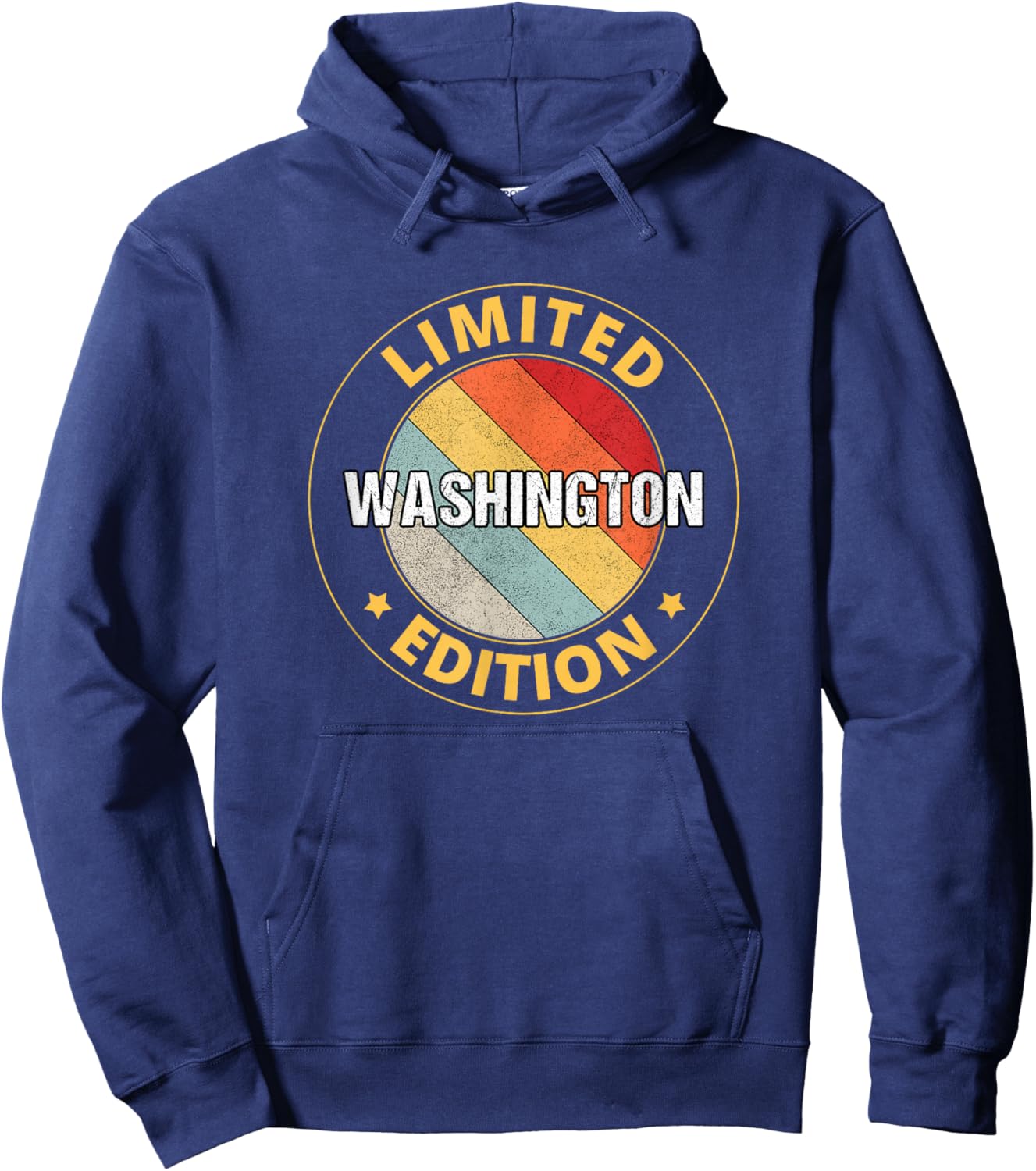 Washington Name Hoodie - Hoodie | Navy