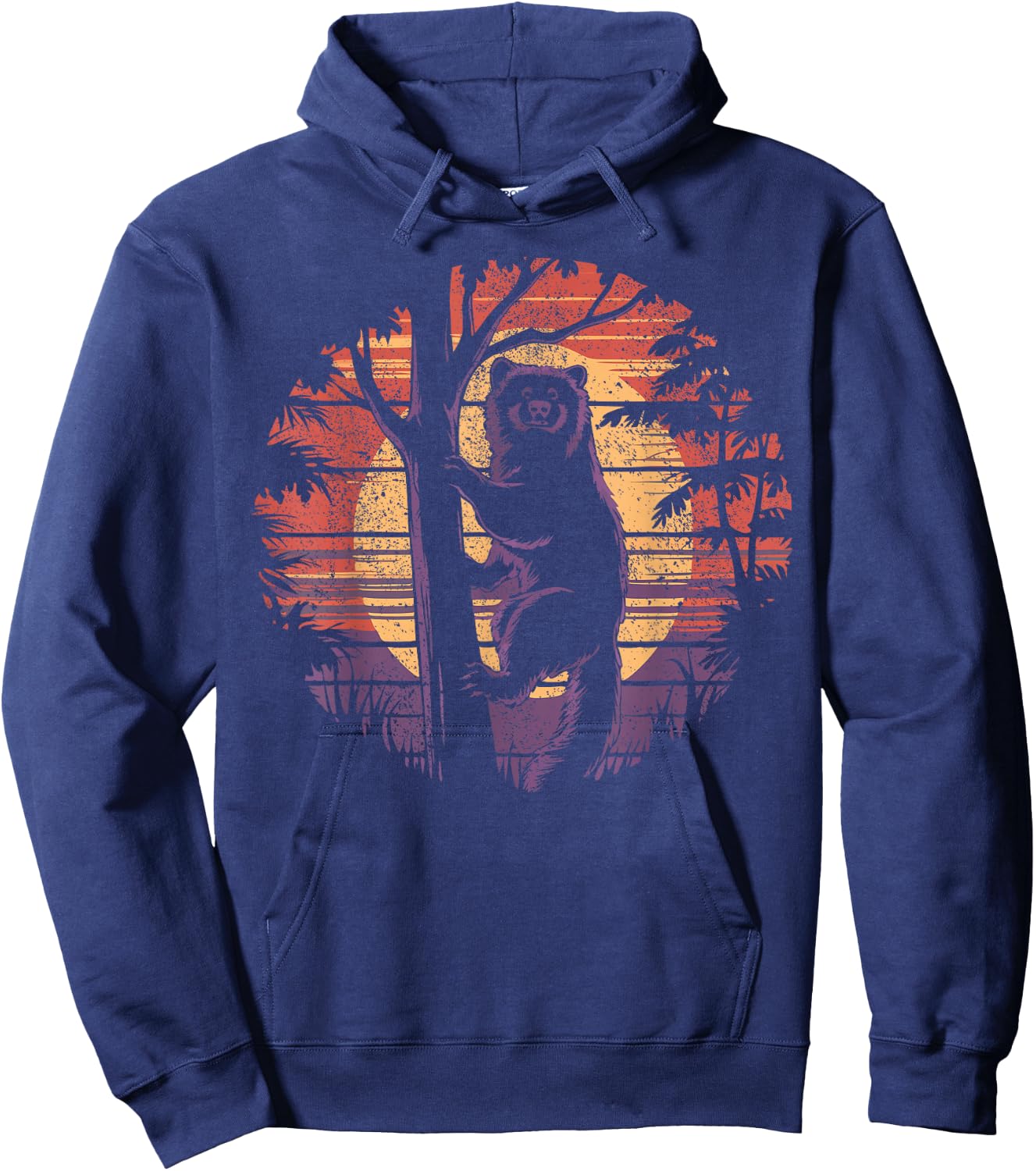Vintage Binturong Hoodie - Hoodie | Navy
