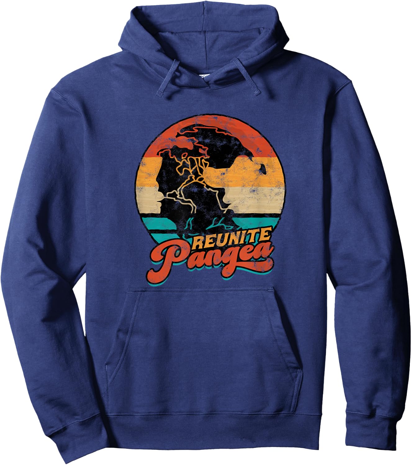 Reunite Pangea - pangea Hoodie - Hoodie | Navy