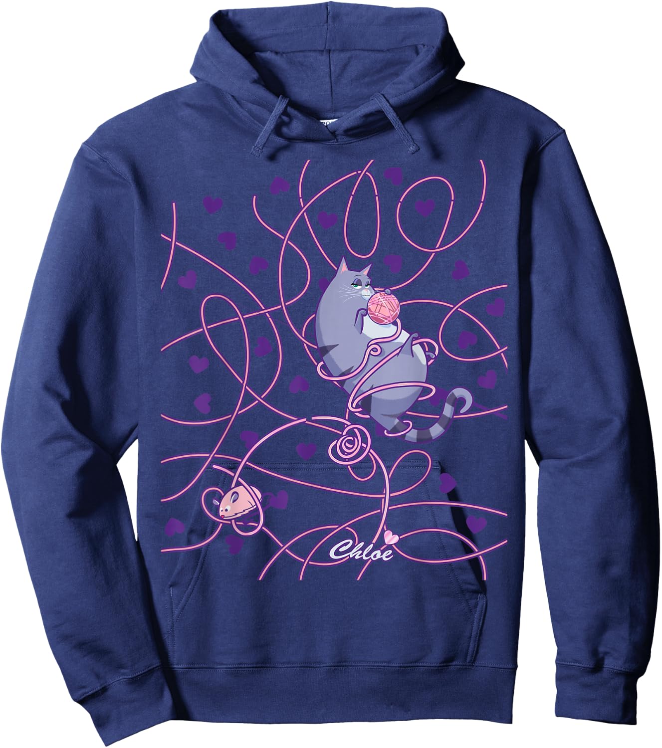 The Secret Life of Pets 2 Chloe Hoodie - Hoodie | Navy