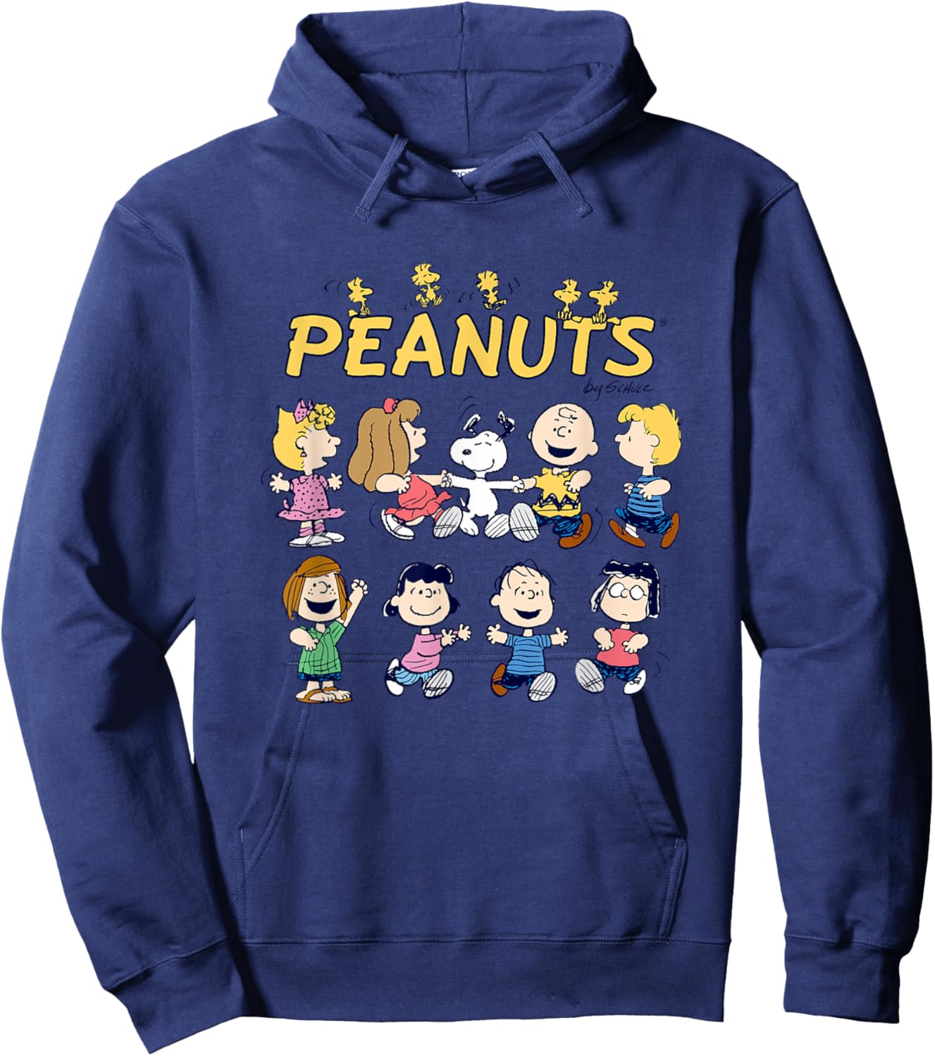 Peanuts - Friends Group Hoodie - Hoodie | Navy